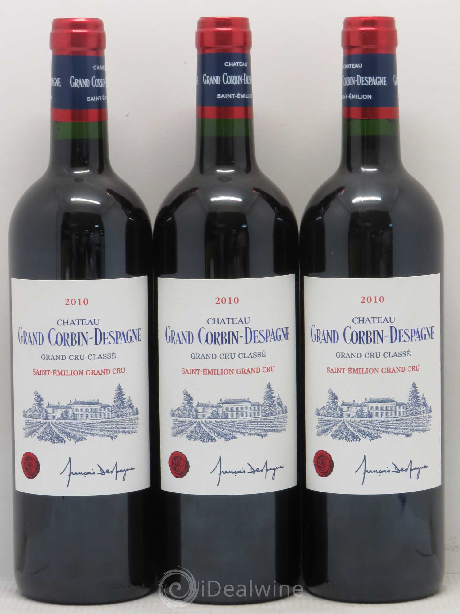 Château Grand Corbin Despagne Grand Cru Classé 2010 - Lot de 12 bouteilles - 4
