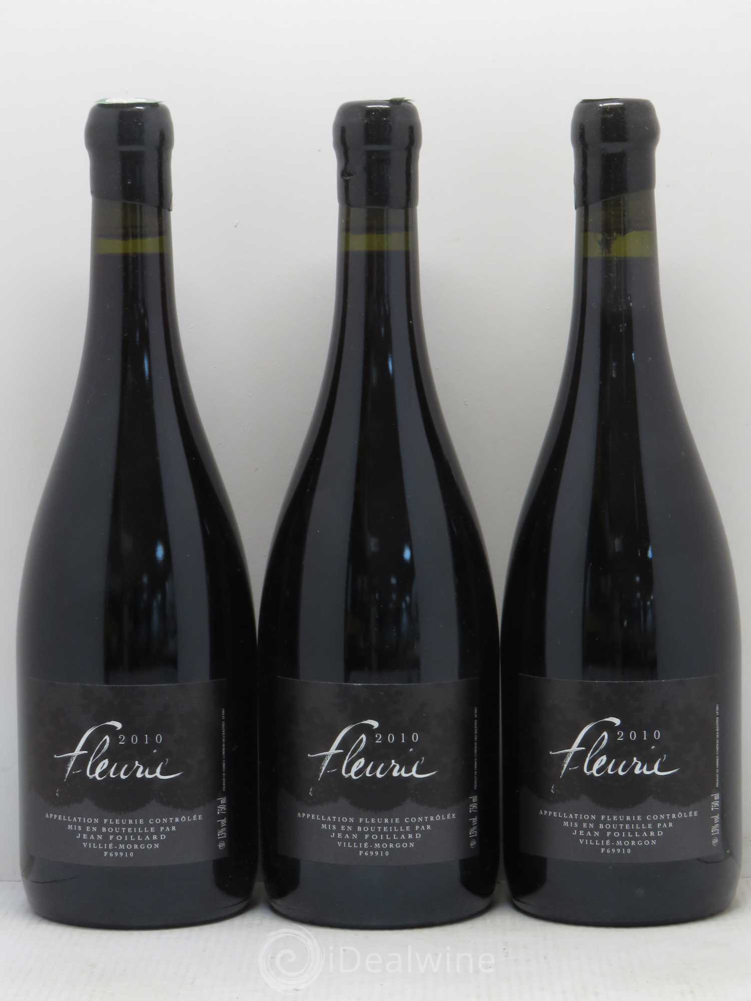 Fleurie Jean Foillard 2010 - Lot de 6 bouteilles - 2