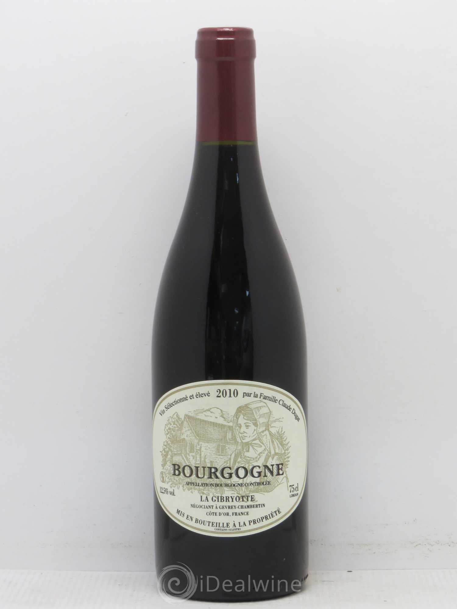 Bourgogne La Gibryotte Claude Dugat 2010 - Posten von 1 Flasche - 0
