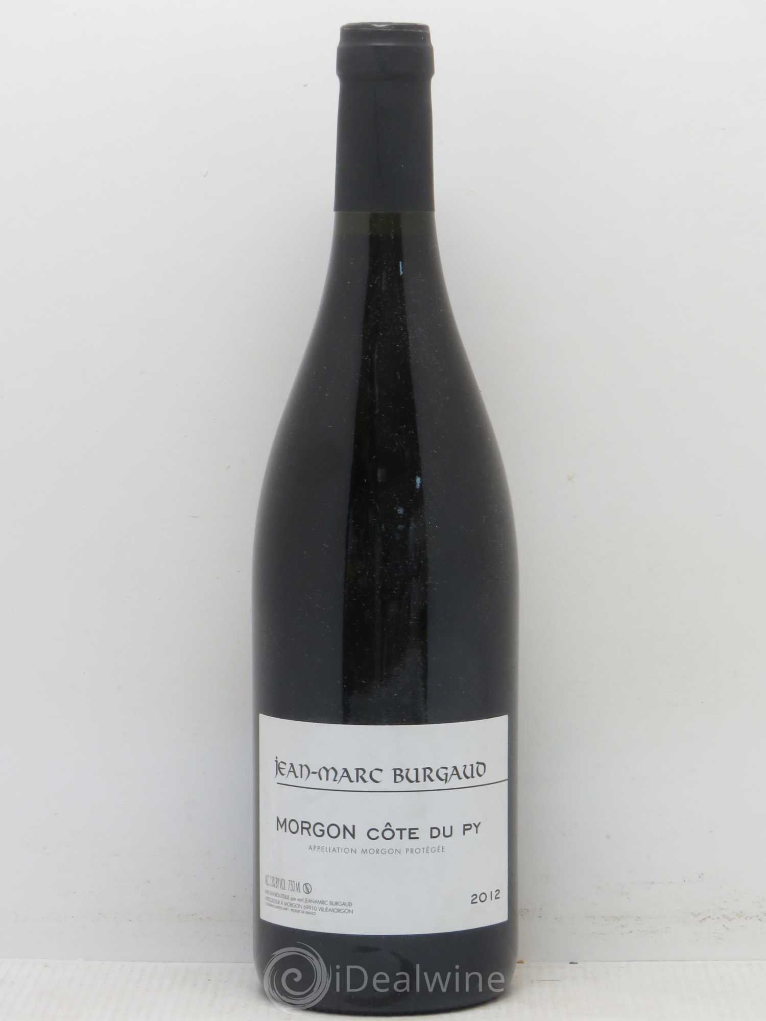 Morgon Côte du Py Jean-Marc Burgaud (Domaine) 2012 - Lot de 1 bouteille - 0