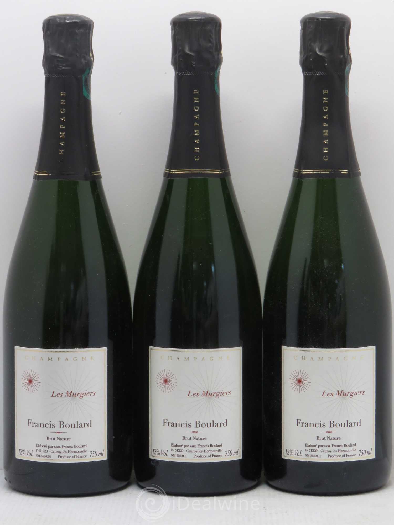 Les Murgiers Brut Nature Francis Boulard - Lot de 5 bouteilles - 1