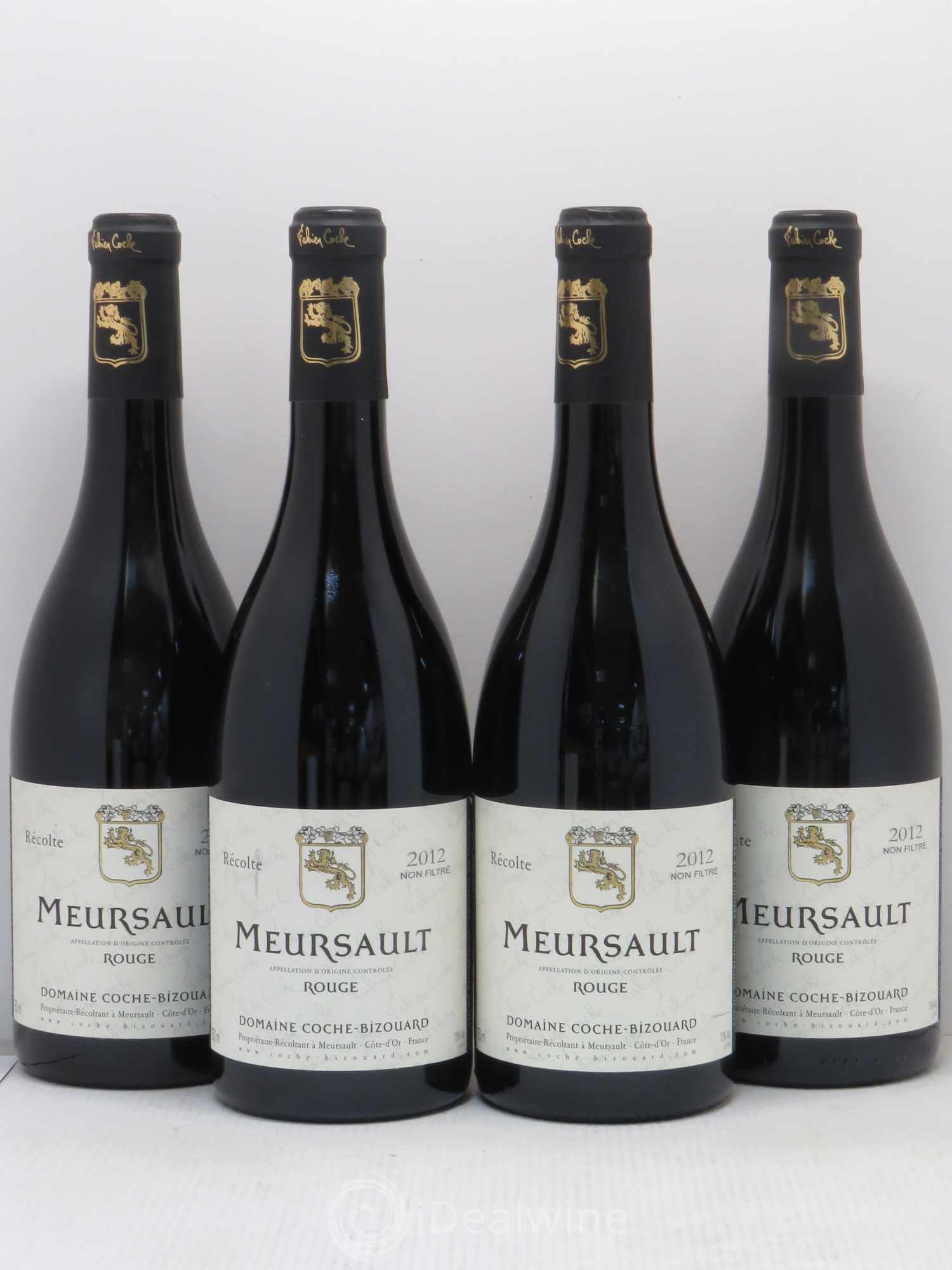 Meursault Coche-Bizouard 2012 - Posten von 4 Flaschen - 0