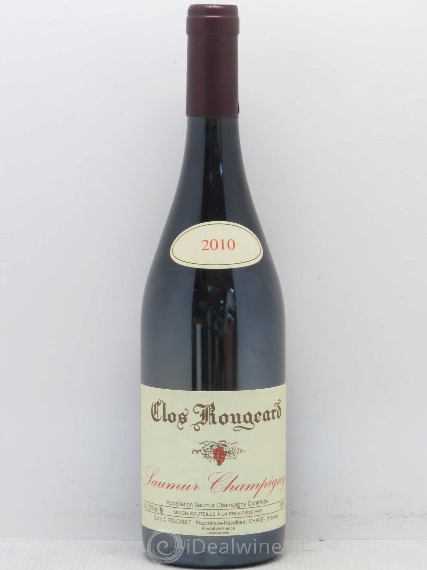 Saumur-Champigny Clos Rougeard 2010 - Lot de 1 bouteille - 0