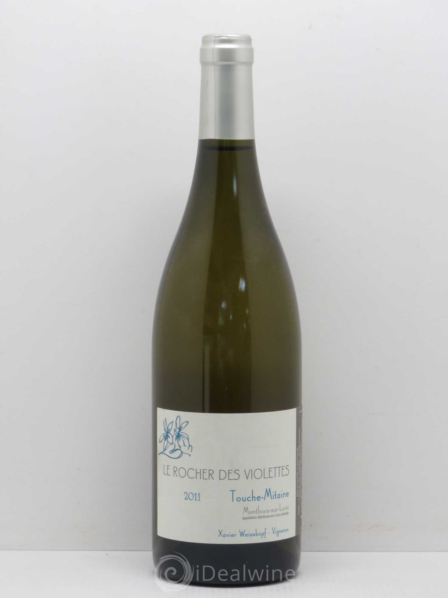 Montlouis-sur-Loire Touche Mitaine Le Rocher des Violettes 2011 - Lot de 1 bouteille - 0