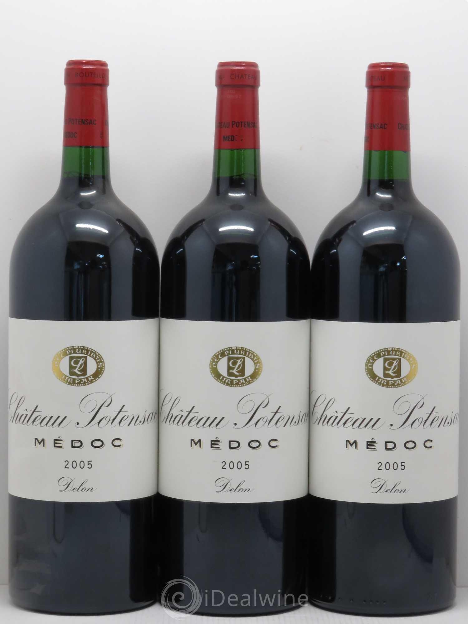 Château Potensac 2005 - Lot de 3 magnums - 0