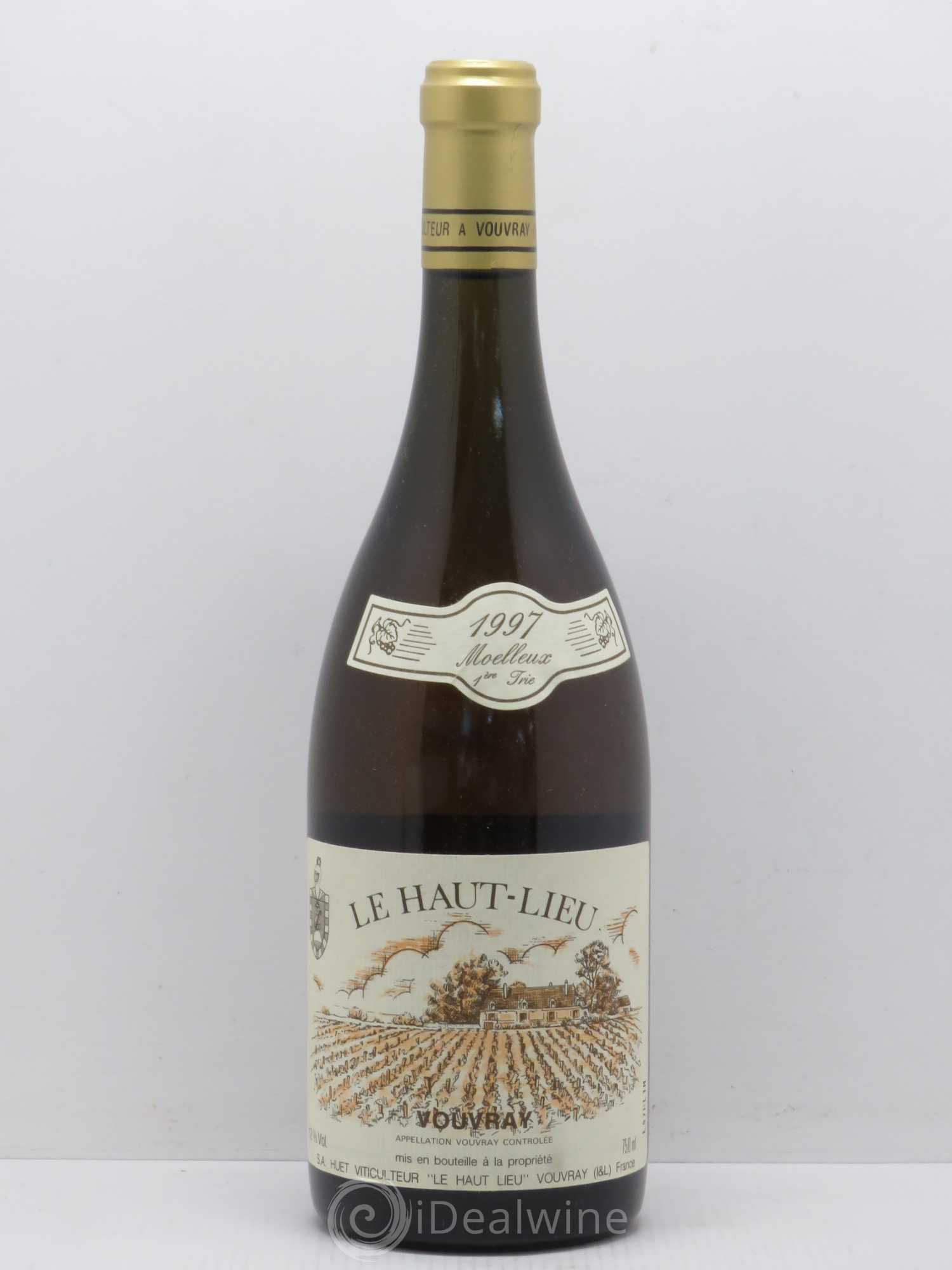 Vouvray Le Haut-Lieu Moelleux 1ère Trie Domaine Huet 1997 - Lotto di 1 bottiglia - 0