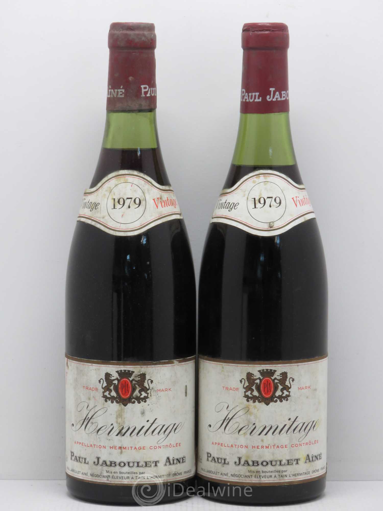 Hermitage Jaboulet (sans prix de réserve) 1979 - Posten von 2 Flaschen - 0