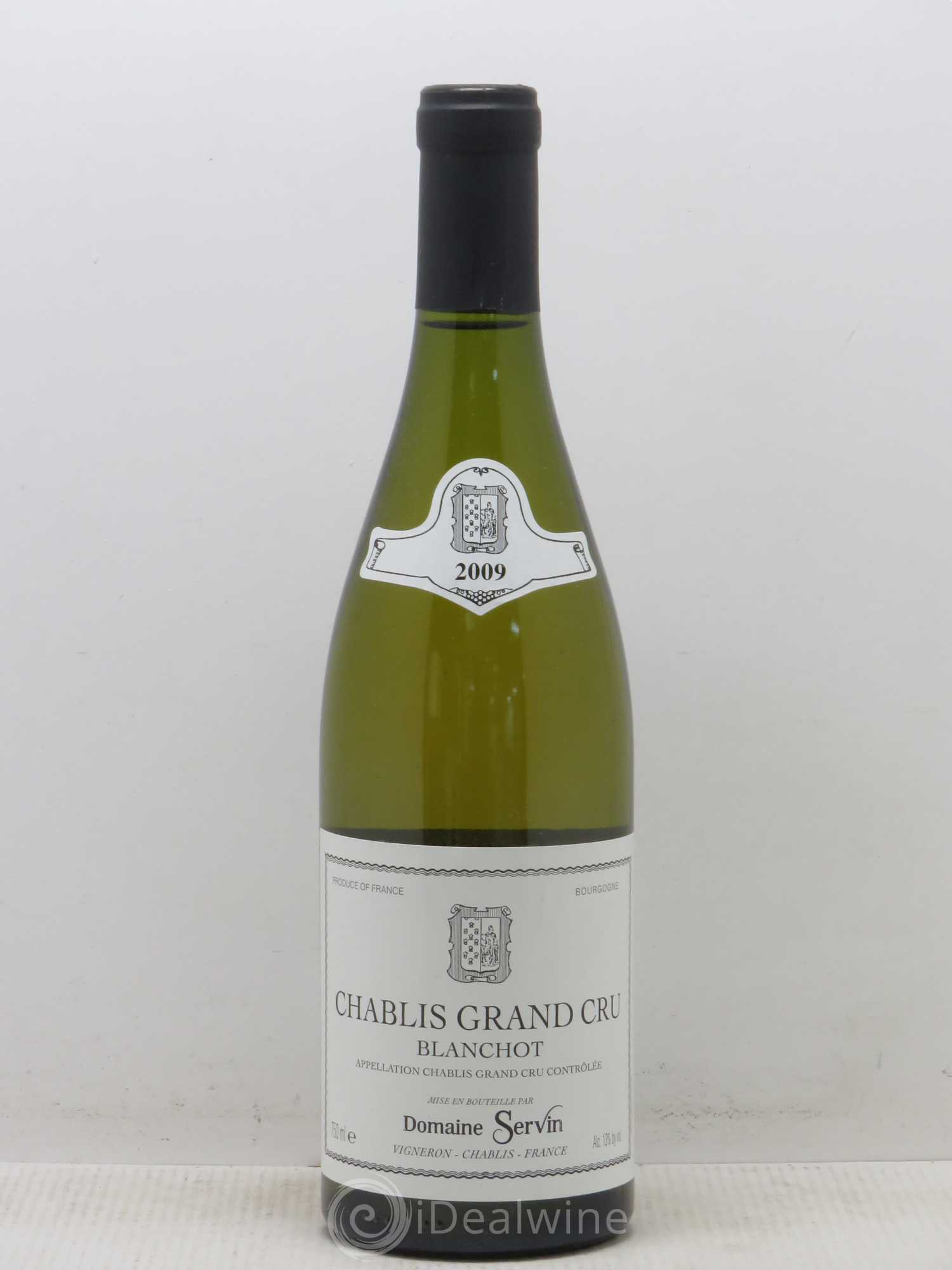 Chablis Grand Cru Blanchots Servin 2009 - Posten von 1 Flasche - 0