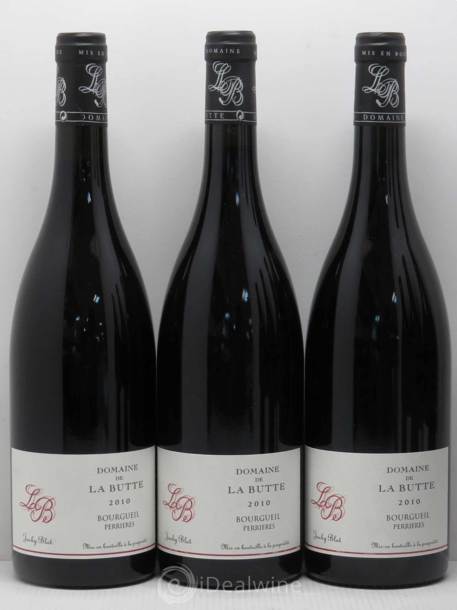 Bourgueil Perrières Domaine de La Butte - Jacky Blot 2010 - Lot de 6 bouteilles - 1