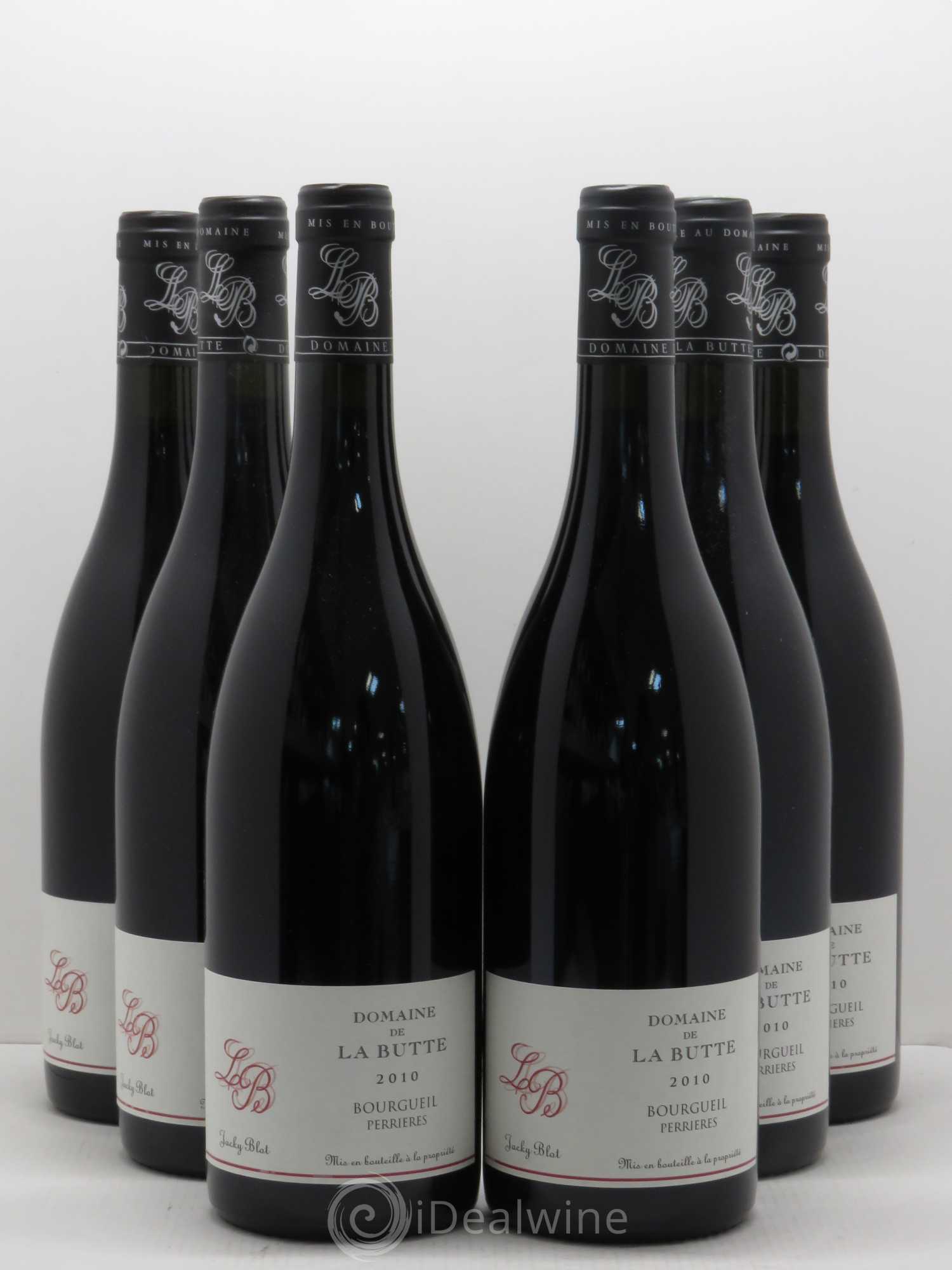 Bourgueil Perrières Domaine de La Butte - Jacky Blot 2010 - Lot de 6 bouteilles - 0