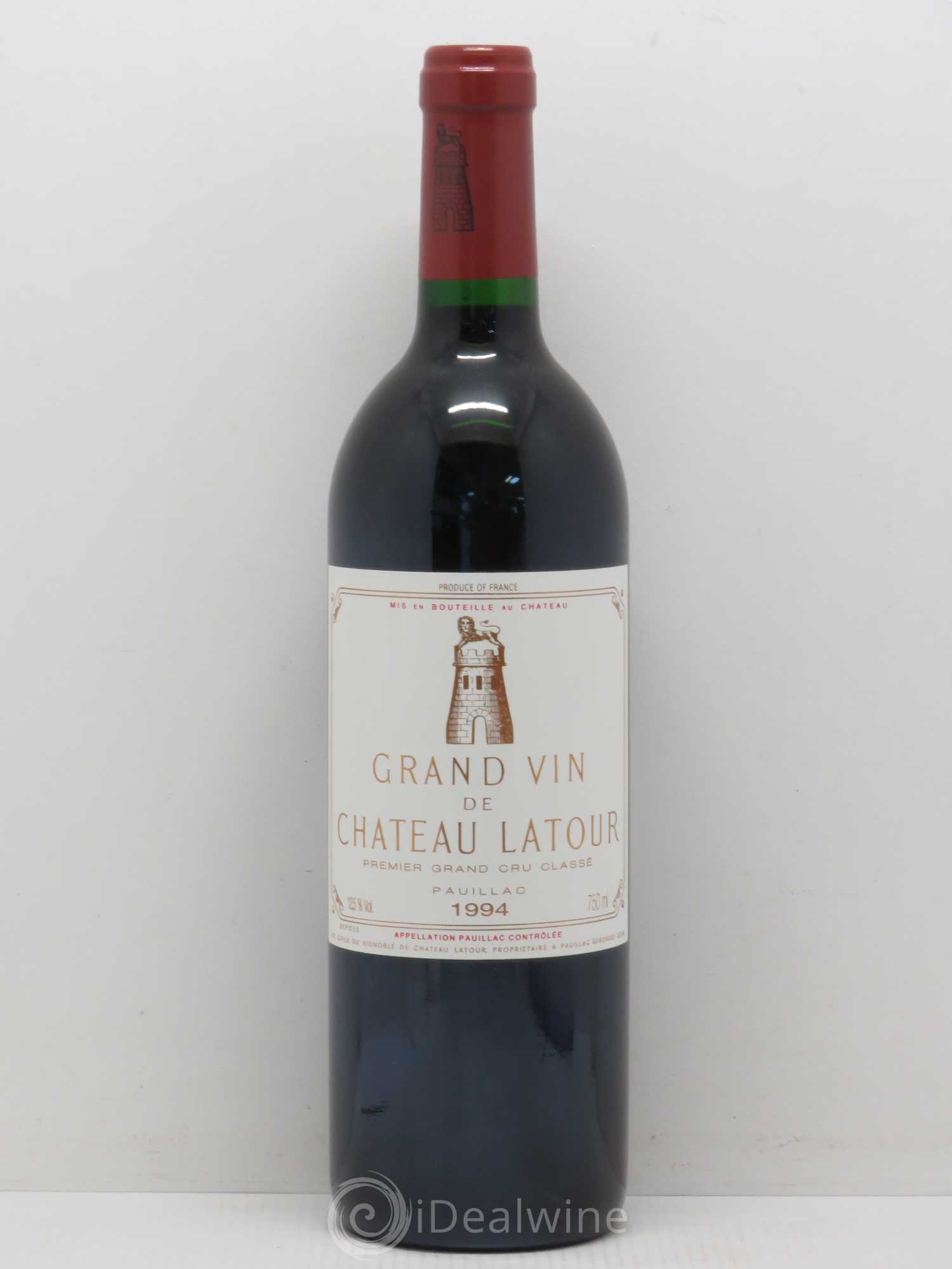Château Latour 1er Grand Cru Classé 1994 - Lot de 1 bouteille - 0
