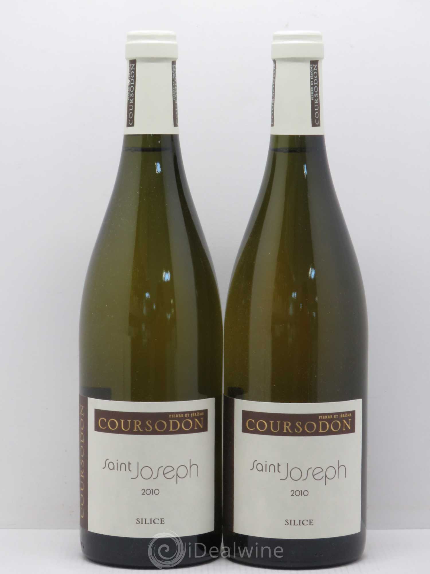 Saint-Joseph Silice Pierre et Jérôme Coursodon 2010 - Lot de 2 bouteilles - 0