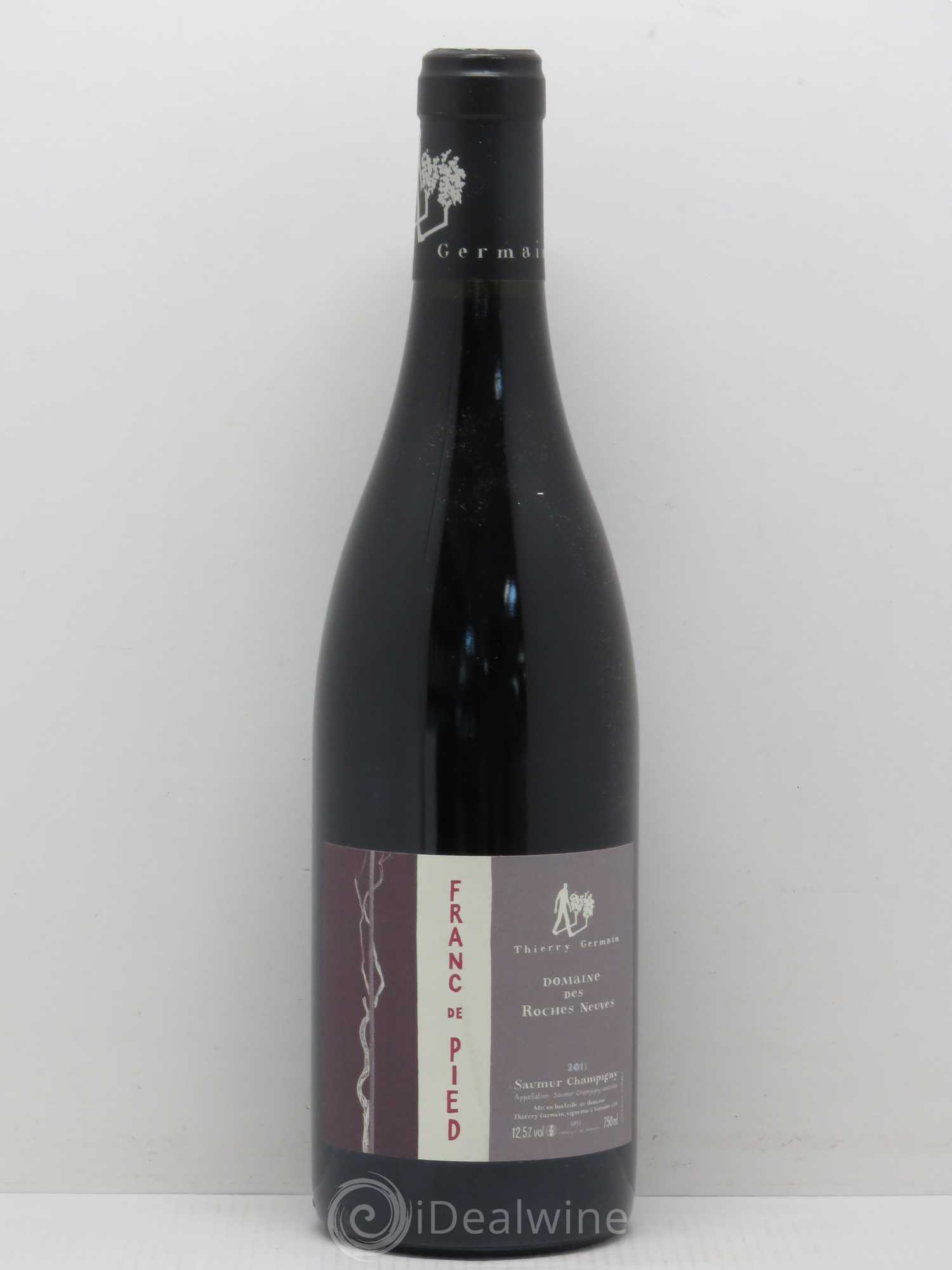 Saumur-Champigny Franc de pied Domaine des Roches Neuves - Thierry Germain (sans prix de réserve) 2011 - Lot de 1 bouteille - 0