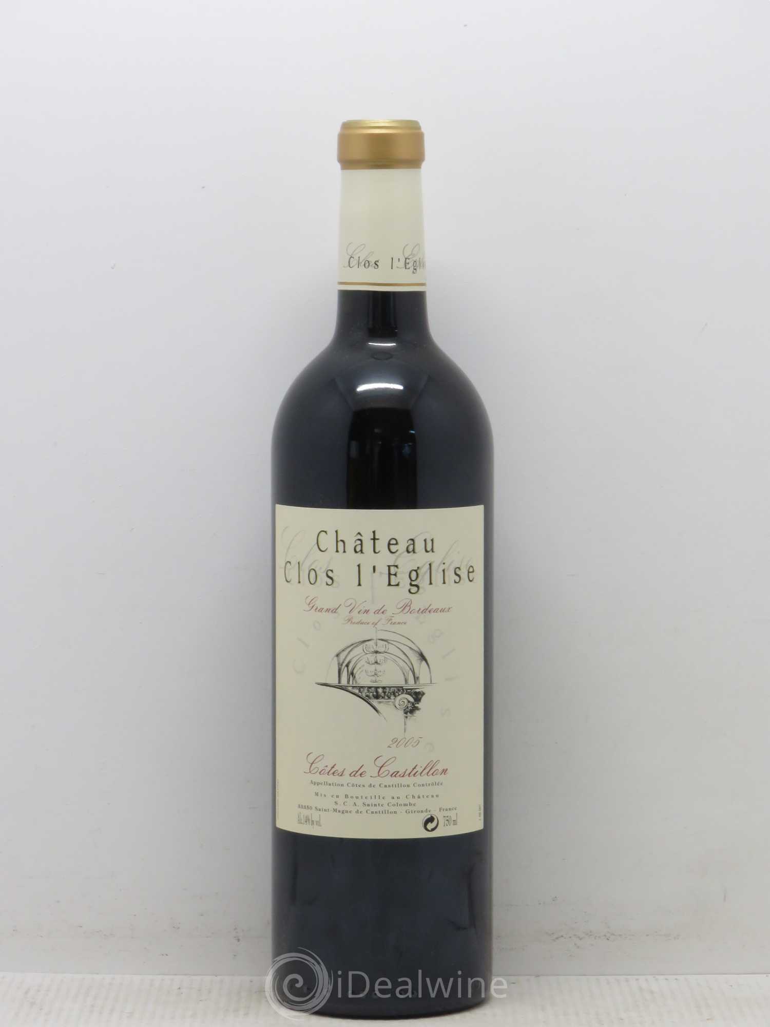 Clos l'Eglise (sans prix de réserve) 2005 - Lot de 1 bouteille - 0
