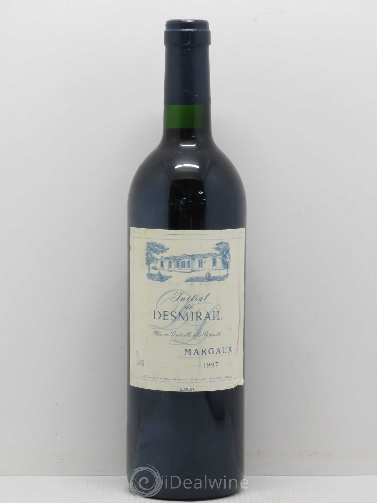 Bordeaux Initial de Desmirail 1997 - Lot de 1 bouteille - 0