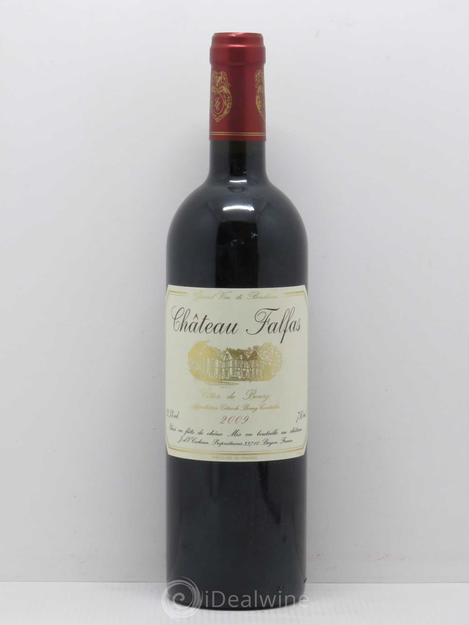 Château Falfas (sans prix de réserve) 2009 - Lot de 1 bouteille - 0