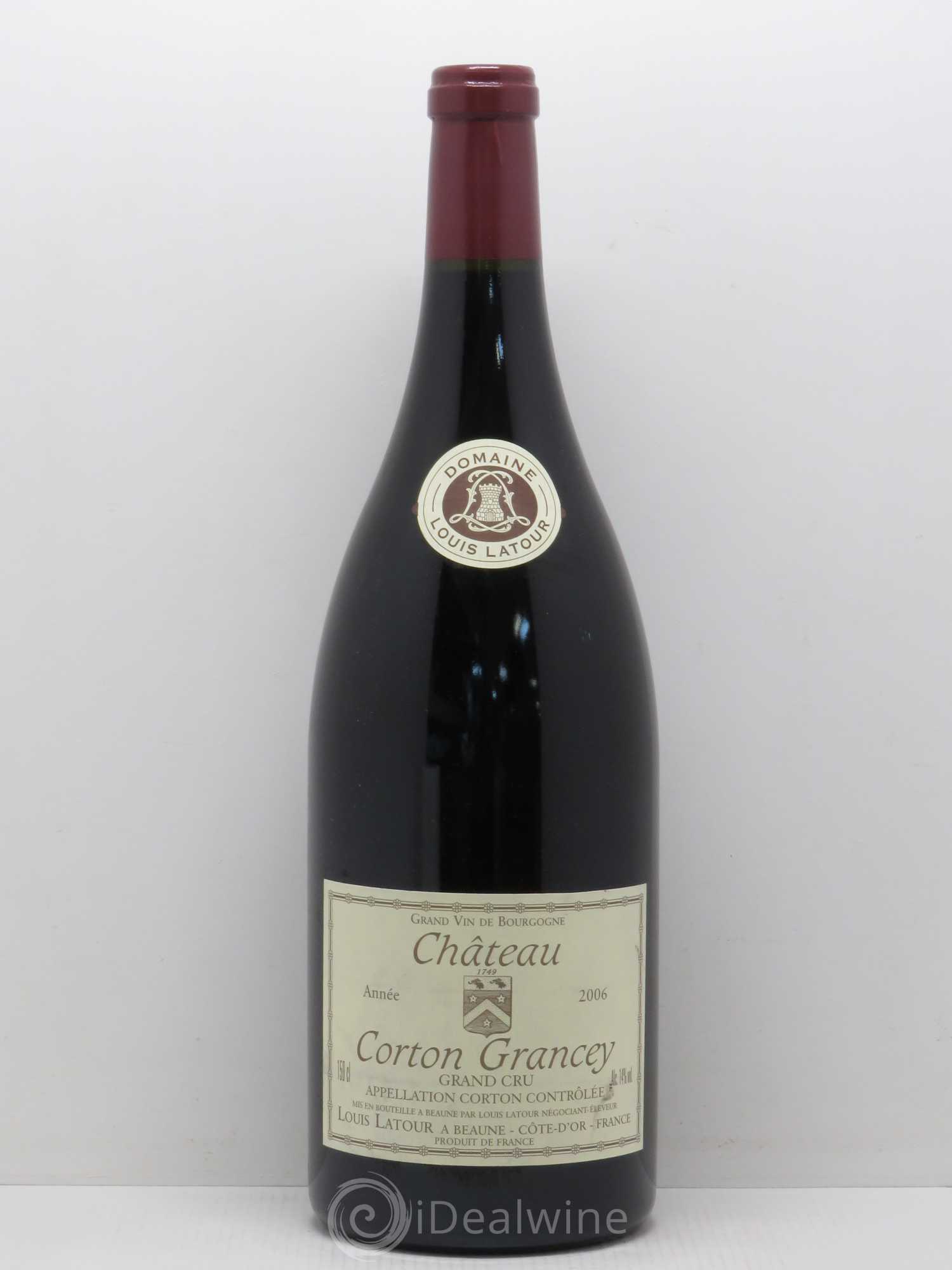 Corton Grand Cru Château Corton Grancey Louis Latour (sans prix de réserve) 2006 - Lot de 1 magnum - 0