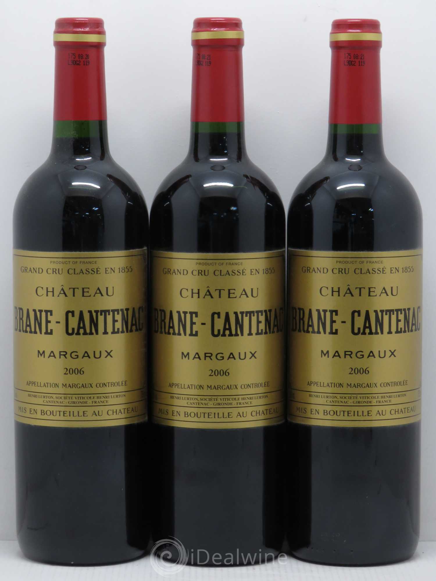 Château Brane Cantenac 2ème Grand Cru Classé  (sans prix de réserve) 2006 - Lot de 12 bouteilles - 1
