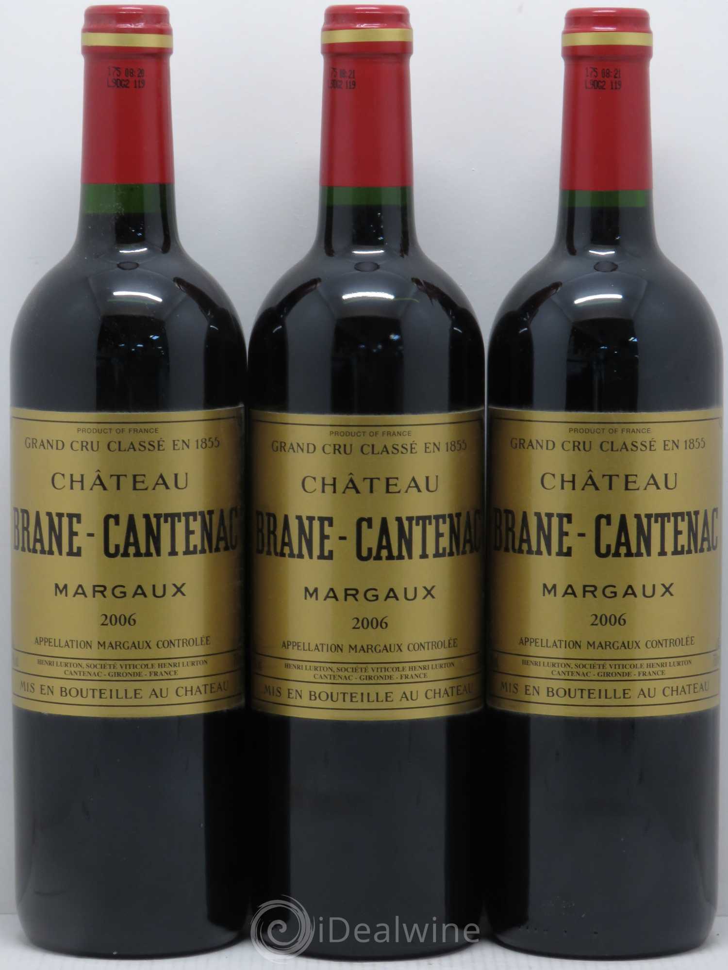Château Brane Cantenac 2ème Grand Cru Classé  (sans prix de réserve) 2006 - Lot de 12 bouteilles - 2