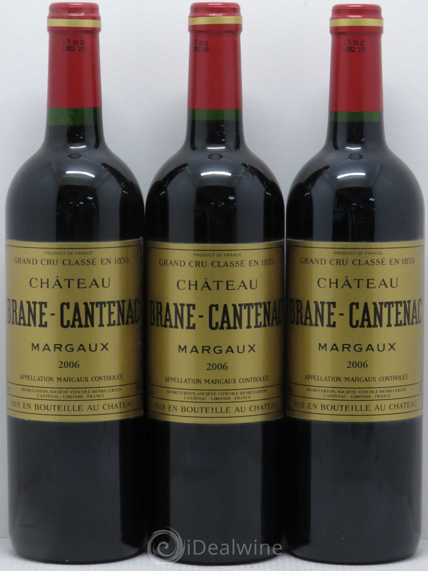 Château Brane Cantenac 2ème Grand Cru Classé  (sans prix de réserve) 2006 - Lot de 12 bouteilles - 3