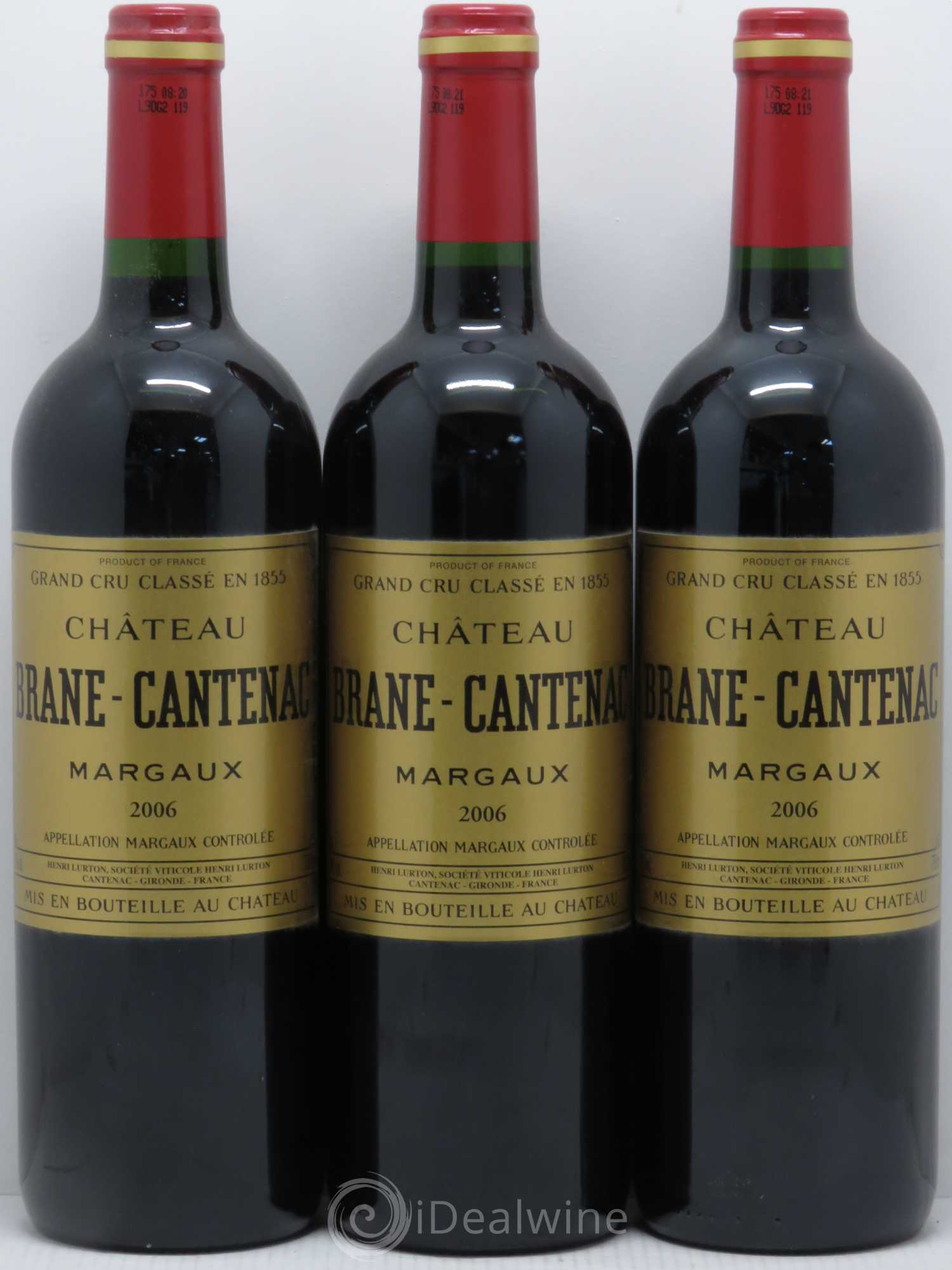 Château Brane Cantenac 2ème Grand Cru Classé  (sans prix de réserve) 2006 - Lot de 12 bouteilles - 4