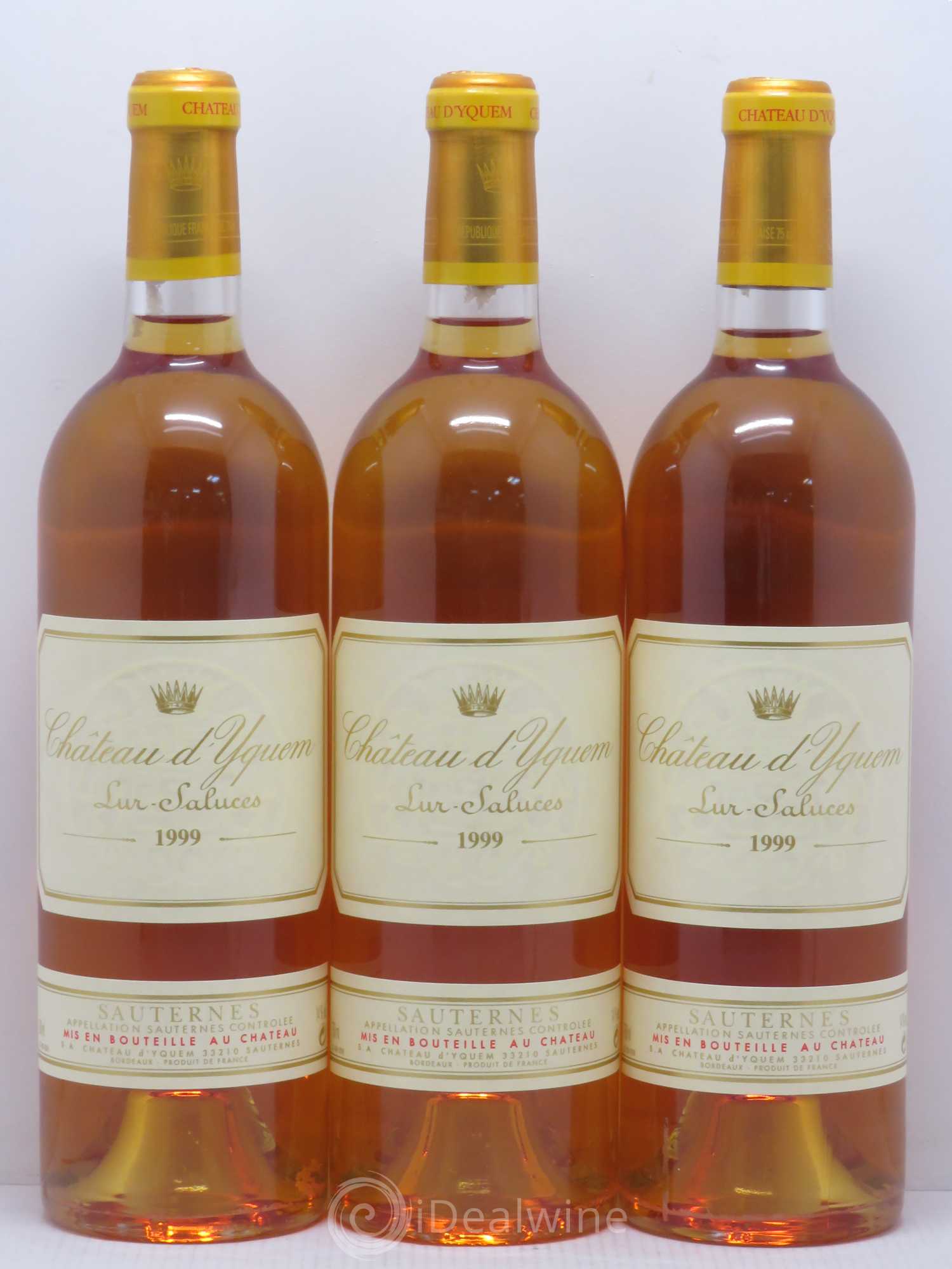 Château d' Yquem 1er Cru Classé Supérieur 1999 - Lotto di 6 bottiglie - 2