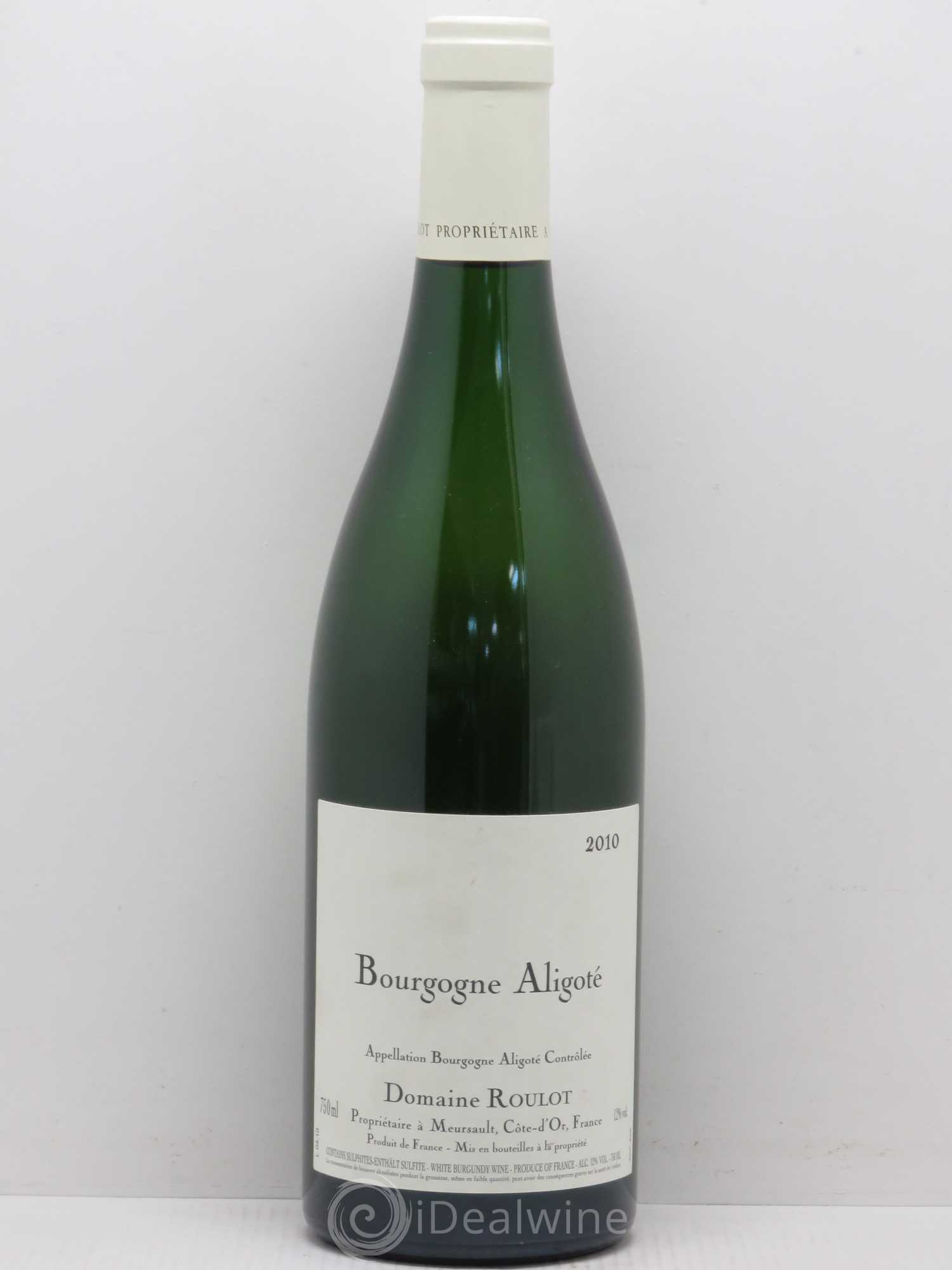 Bourgogne Aligoté Roulot (Domaine) (sans prix de réserve) 2010 - Lot de 1 bouteille - 0