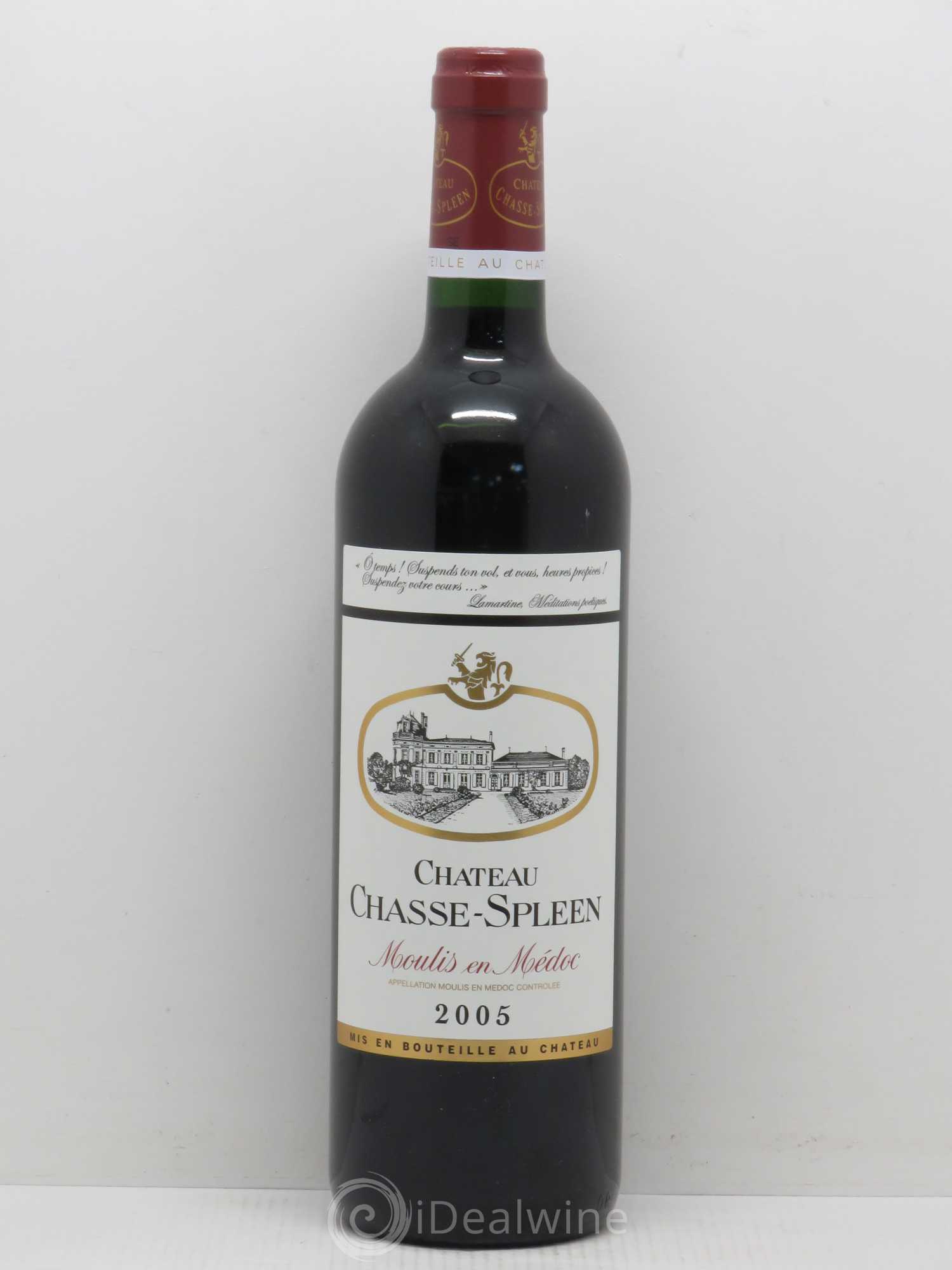 Château Chasse Spleen (sans prix de réserve) 2005 - Lot de 1 bouteille - 0