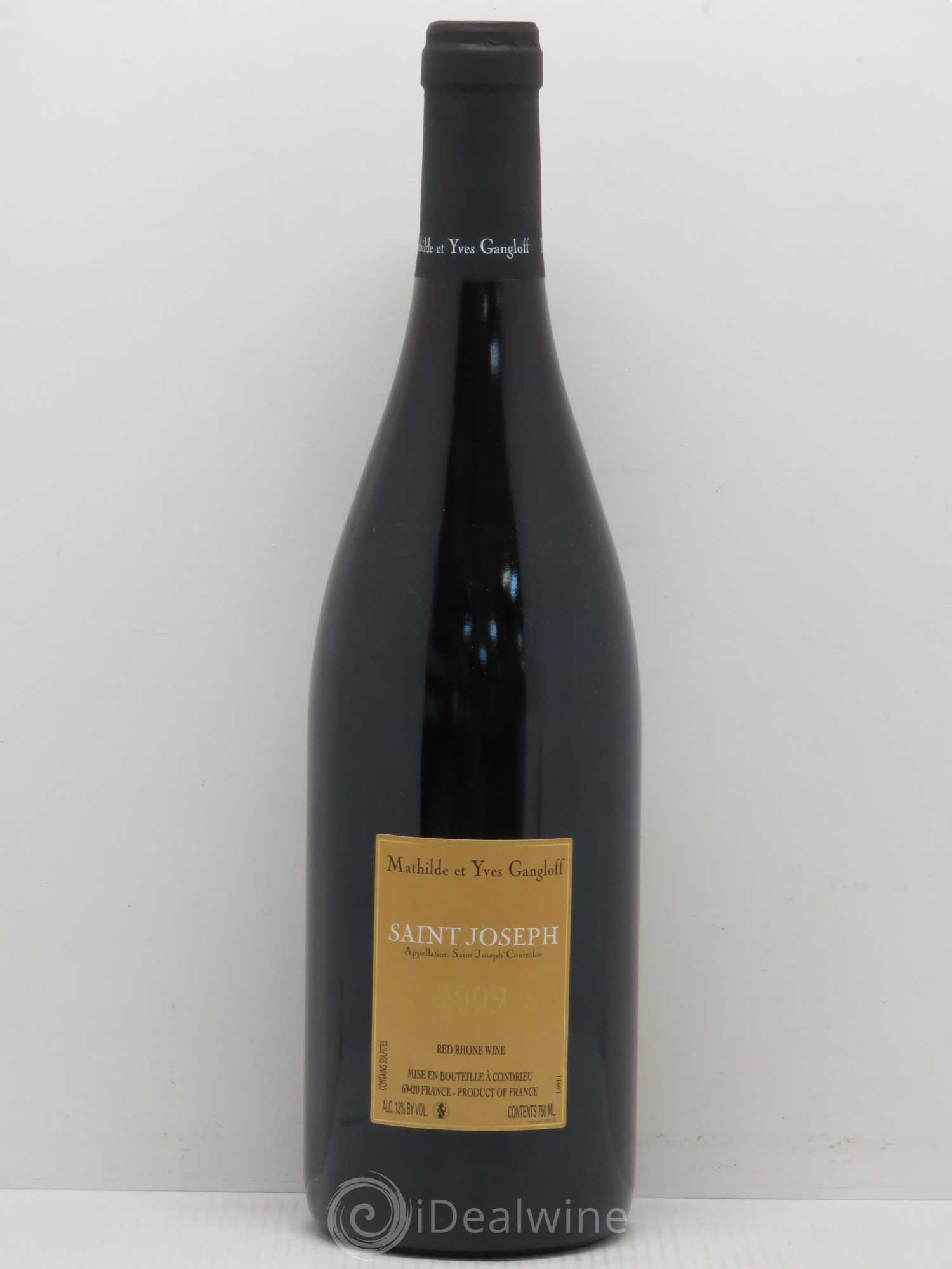 Saint-Joseph Gangloff (Domaine) (sans prix de réserve) 2009 - Lot de 1 bouteille - 1