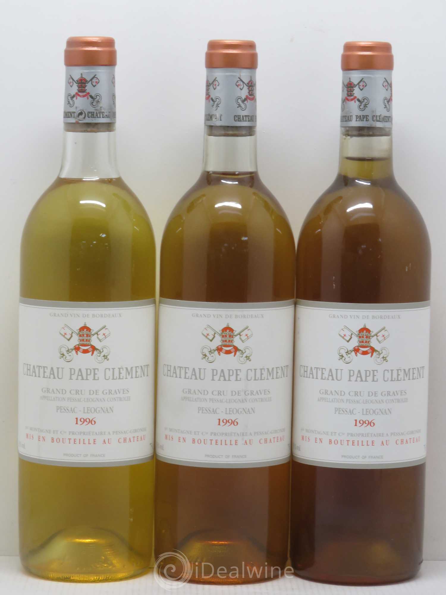 Château Pape Clément (sans prix de réserve) 1996 - Lot de 6 bouteilles - 1