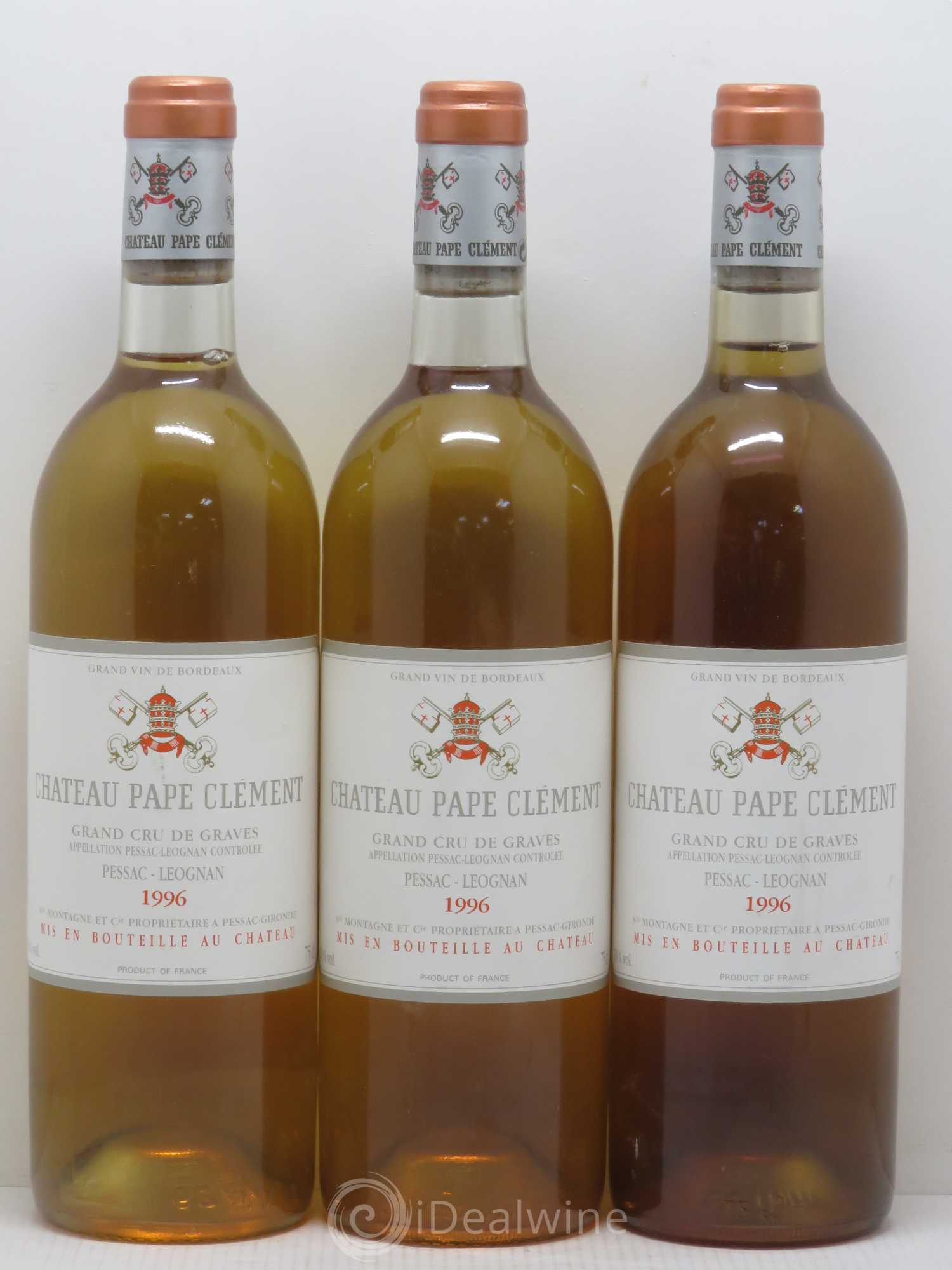Château Pape Clément (sans prix de réserve) 1996 - Lot de 6 bouteilles - 2