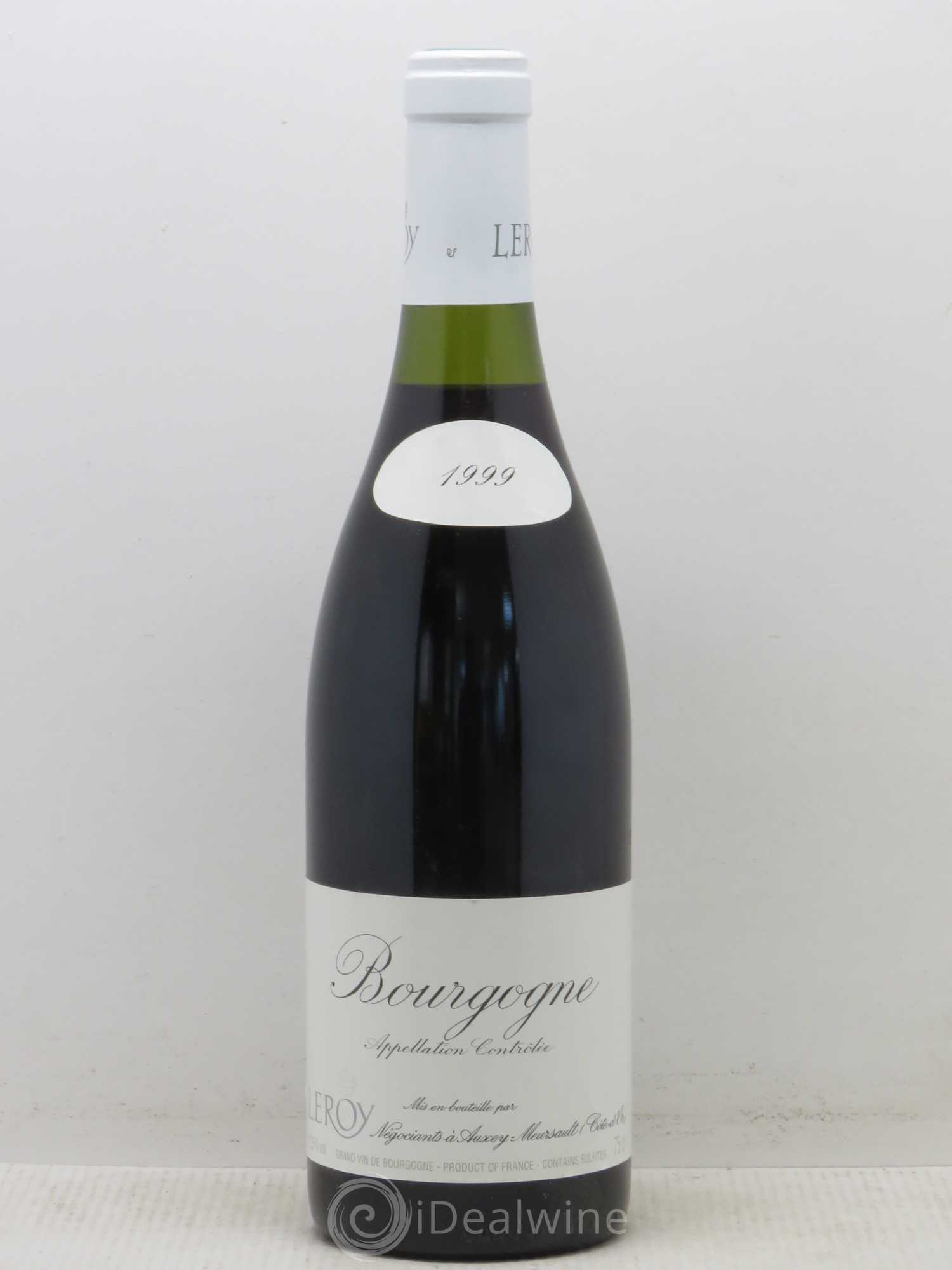 Bourgogne Leroy (Domaine) 1999 - Lot de 1 bouteille - 0