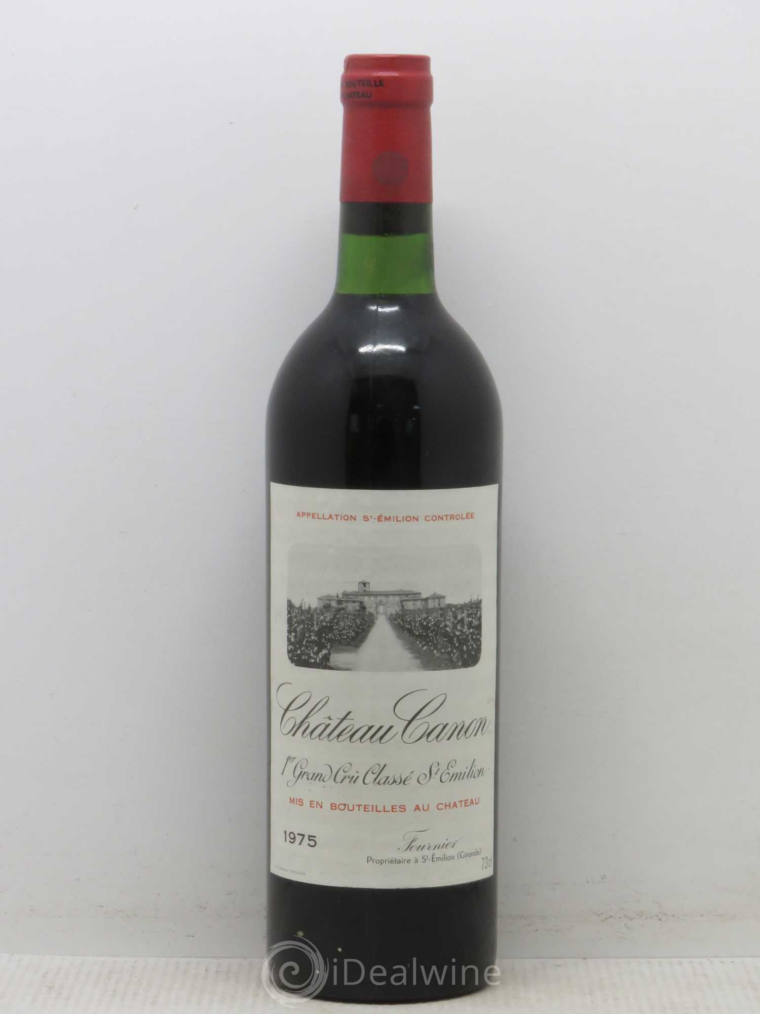 Château Canon 1er Grand Cru Classé B 1975 - Lot de 1 bouteille - 0