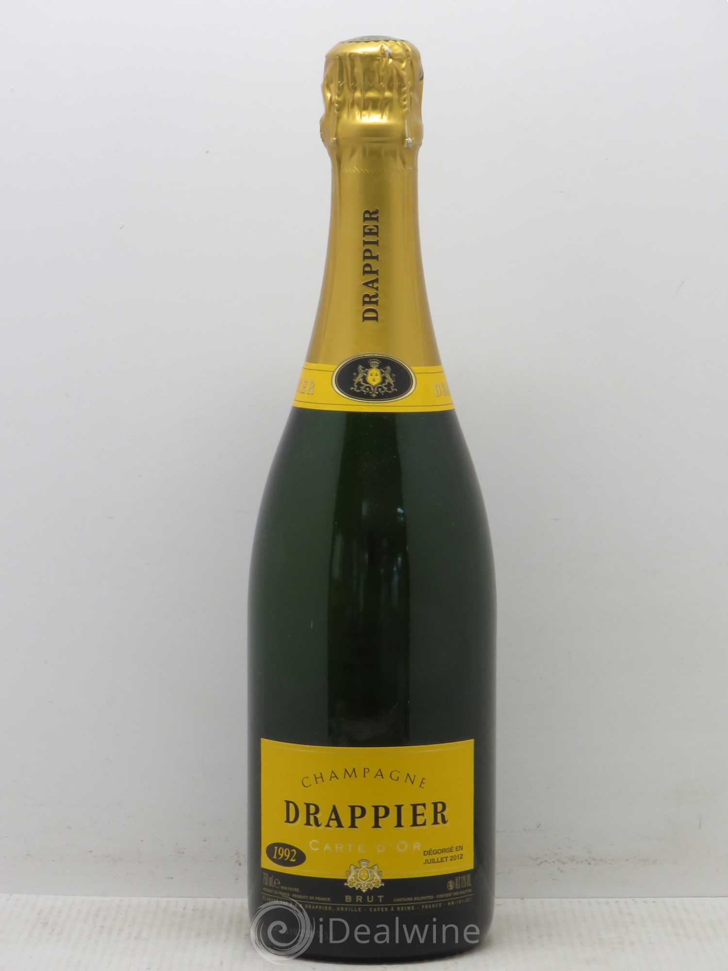 Carte d'Or Brut Drappier 1992 - Lot de 1 bouteille - 0