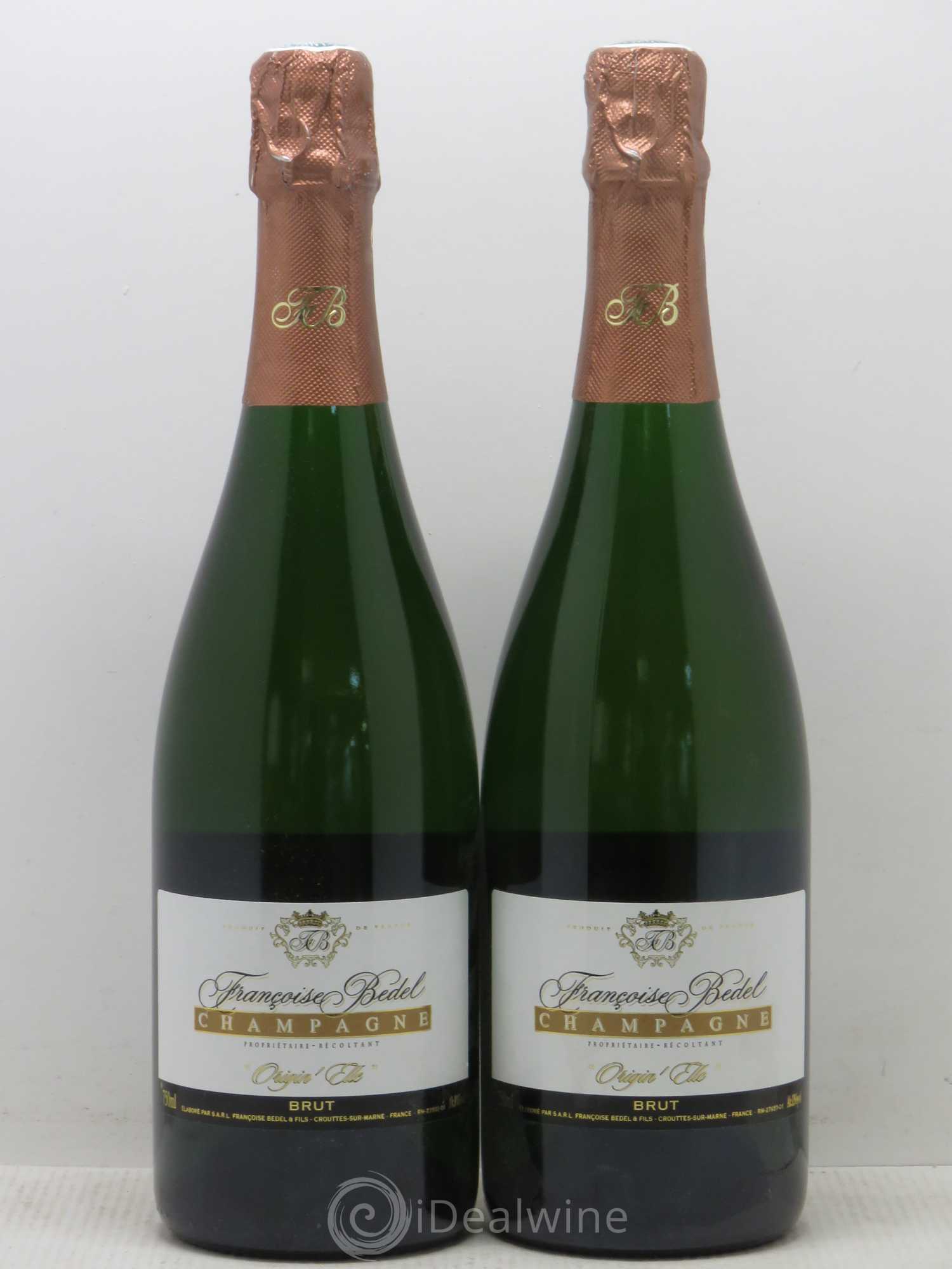 Origin'elle Brut Françoise Bedel et Fils - Lot de 2 bouteilles - 0