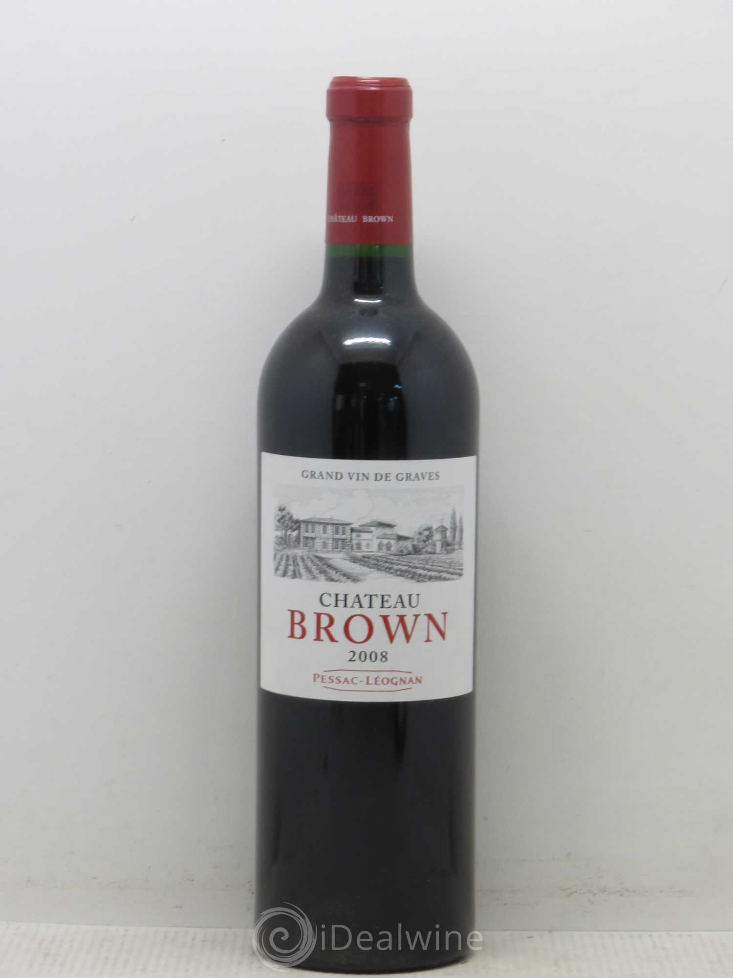 Château Brown 2008 - Lot de 1 bouteille - 0