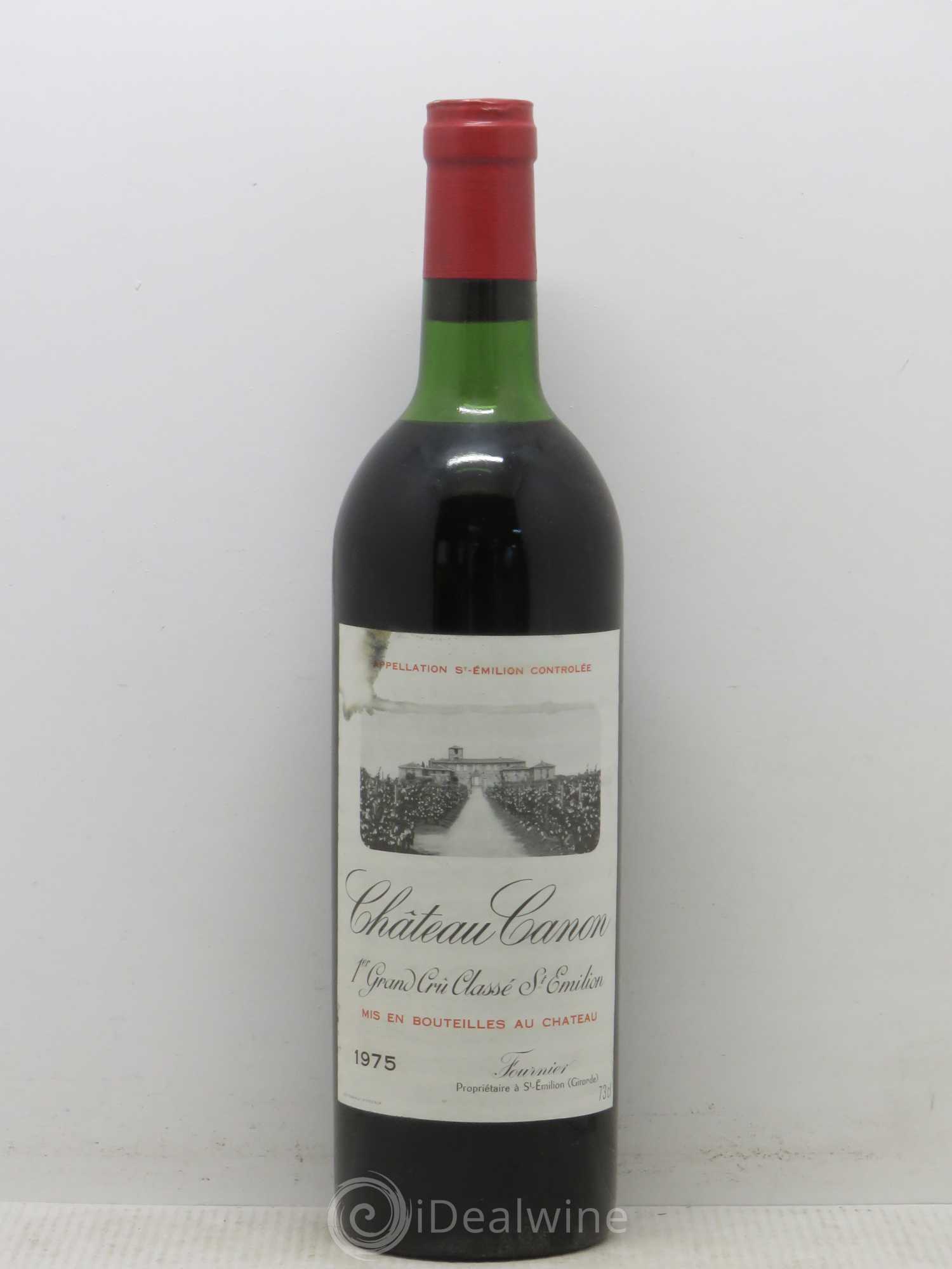 Château Canon 1er Grand Cru Classé B 1975 - Lot de 1 bouteille - 0