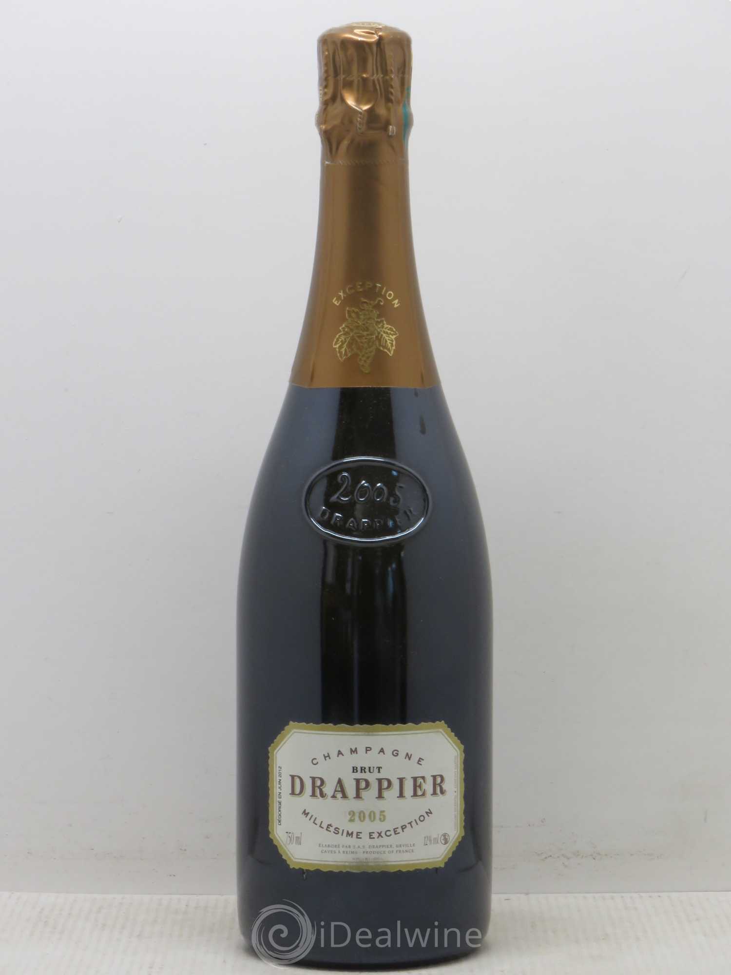 Millésime Exception Drappier 2005 - Lot de 1 bouteille - 0