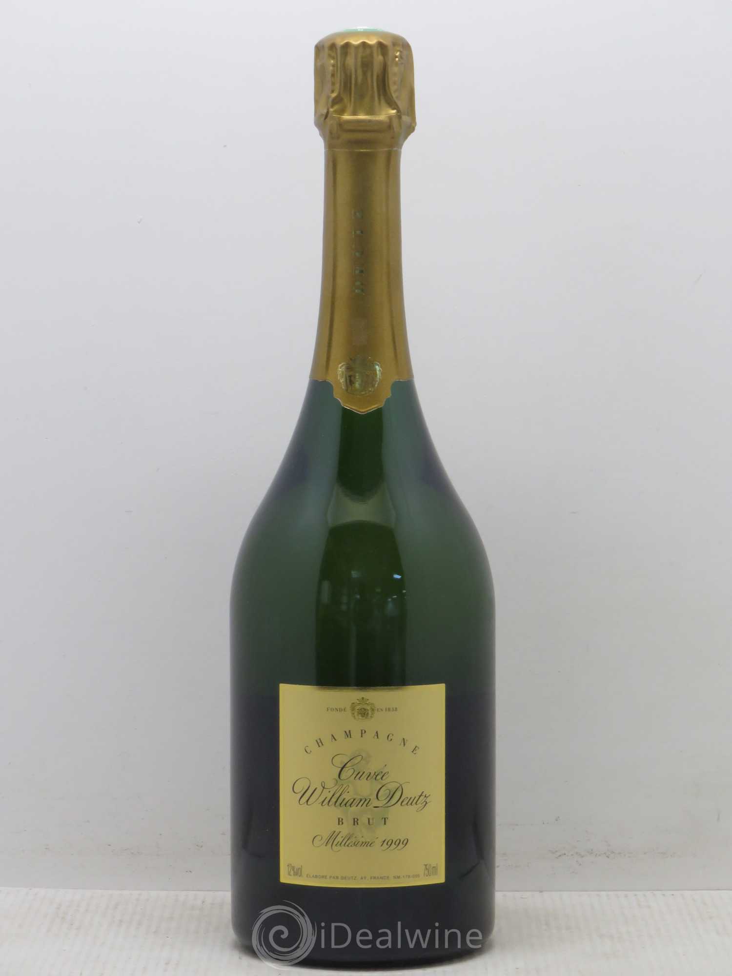 Cuvée William Deutz Deutz 1999 - Lot de 1 bouteille - 0