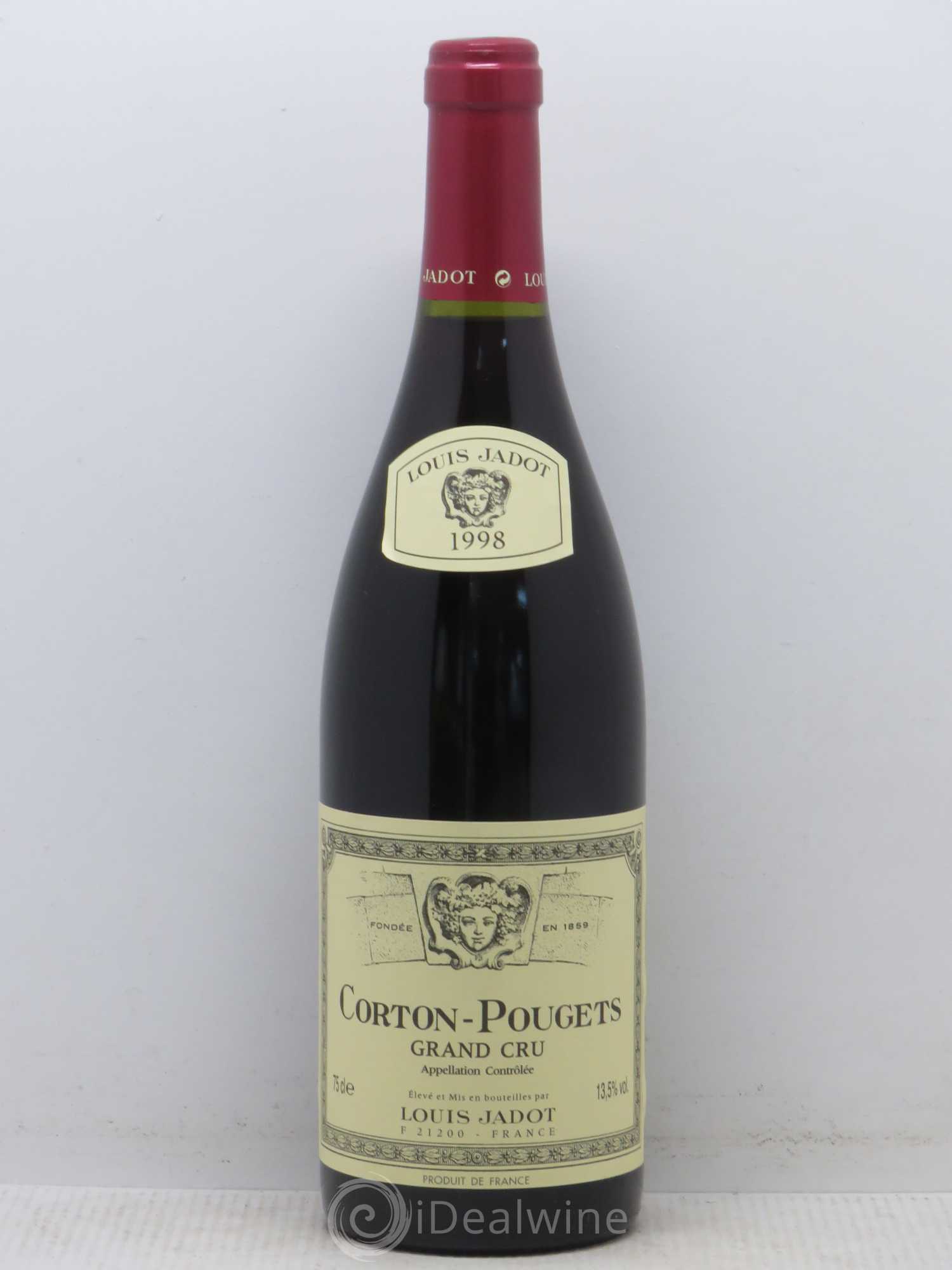 Corton Grand Cru Pougets Maison Louis Jadot 1998 - Lot de 1 bouteille - 0