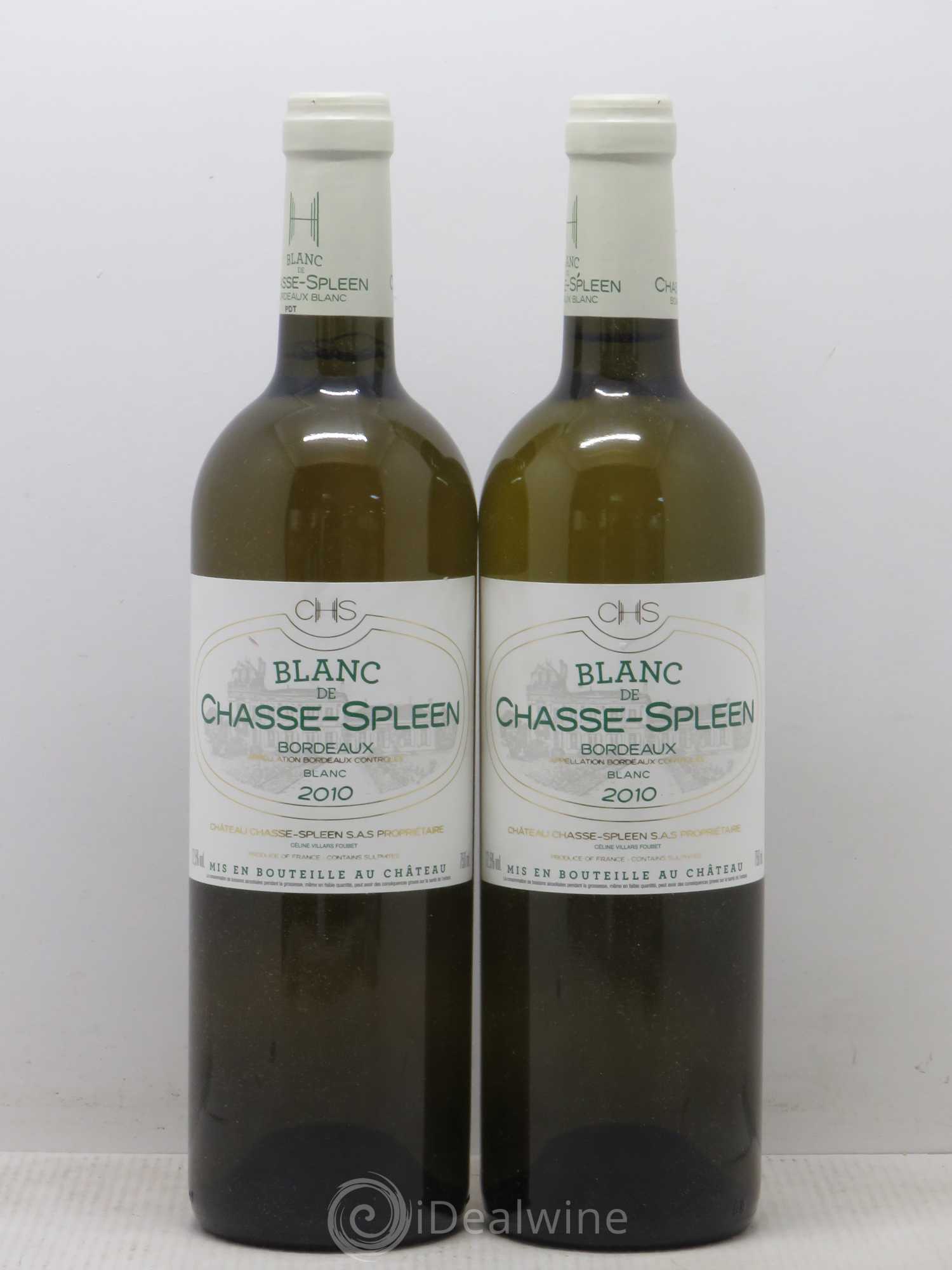 Château Chasse Spleen 2010 - Lot de 2 bouteilles - 0