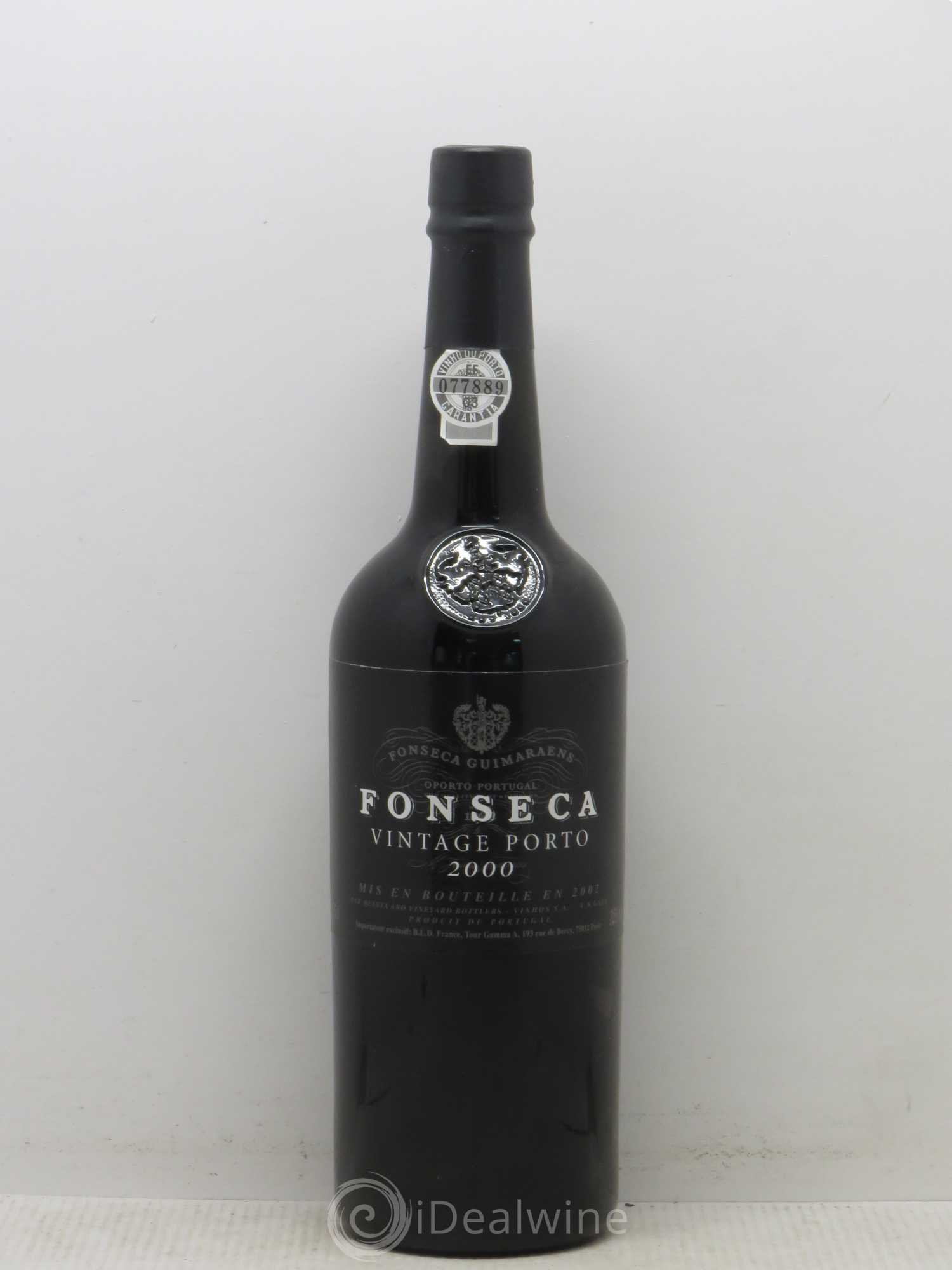 Porto Fonseca Vintage 2000 - Lot de 1 bouteille - 0