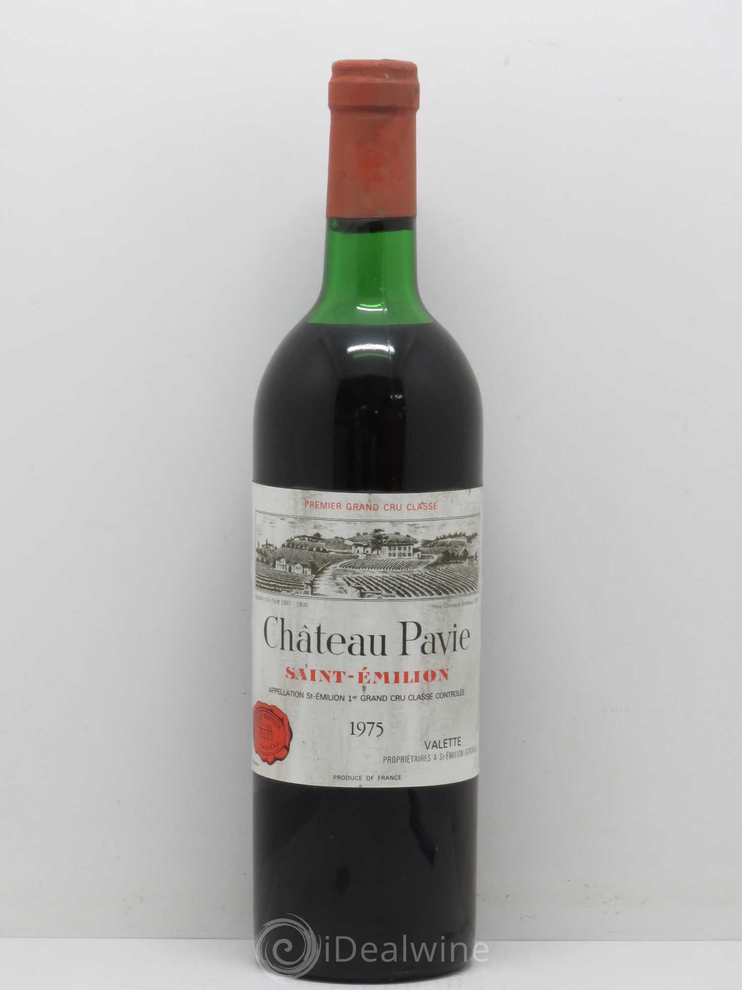 Château Pavie 1er Grand Cru Classé A 1975 - Lot de 1 bouteille - 0