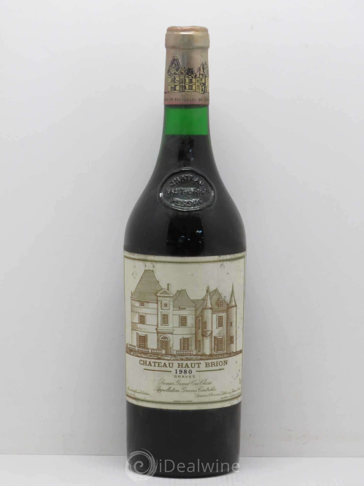 Château Haut Brion 1er Grand Cru Classé 1980 - Lot de 1 bouteille - 0