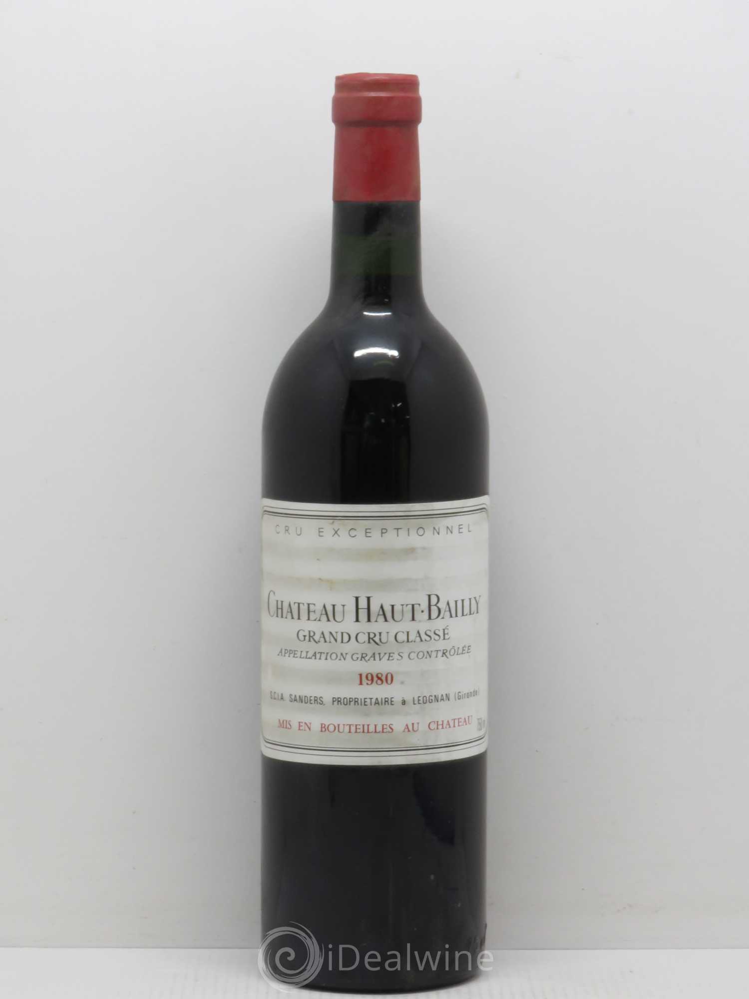 Château Haut-Bailly Cru Classé de Graves 1980 - Lot de 1 bouteille - 0