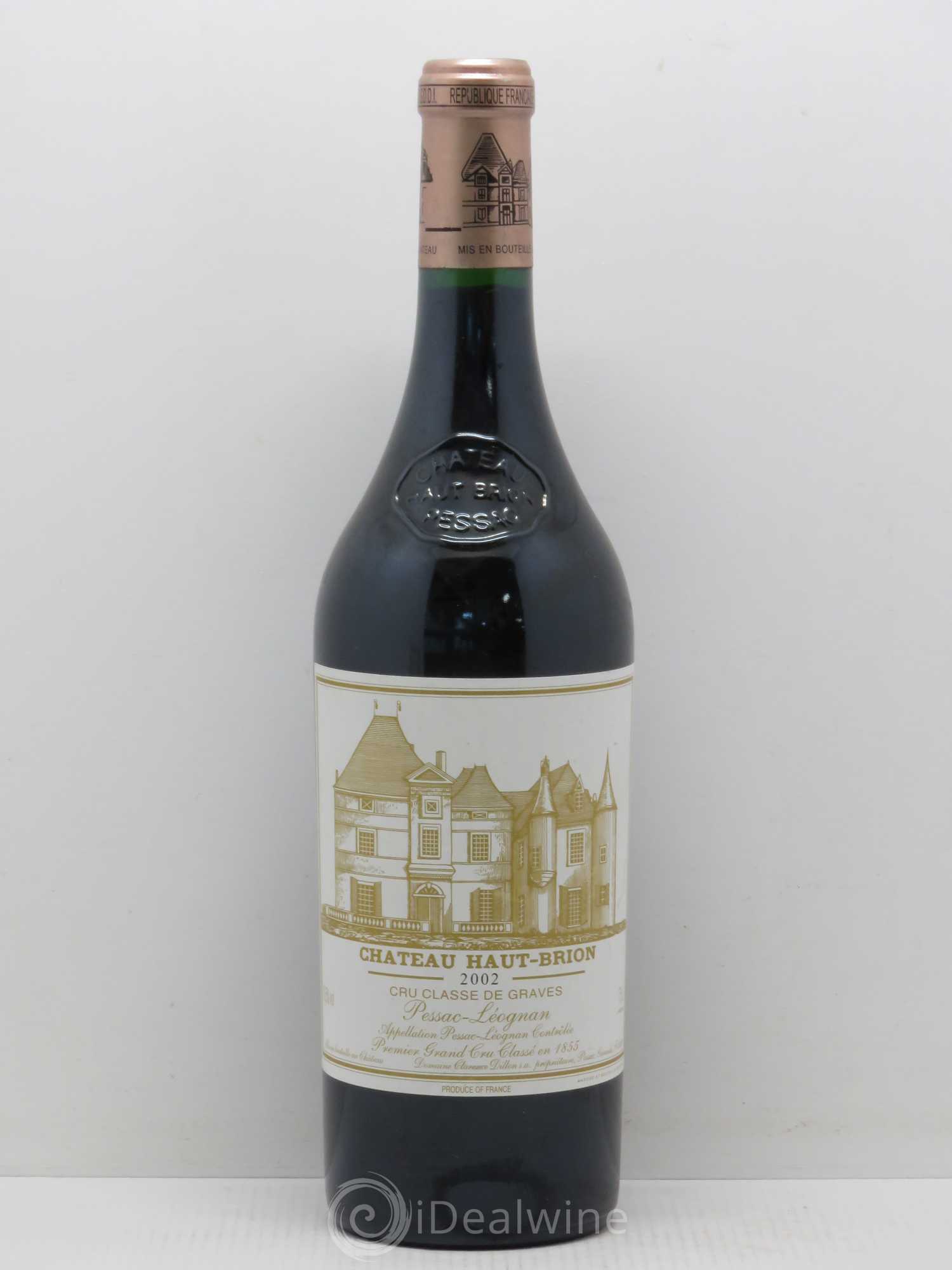 Château Haut Brion 1er Grand Cru Classé 2002 - Lot de 1 bouteille - 0