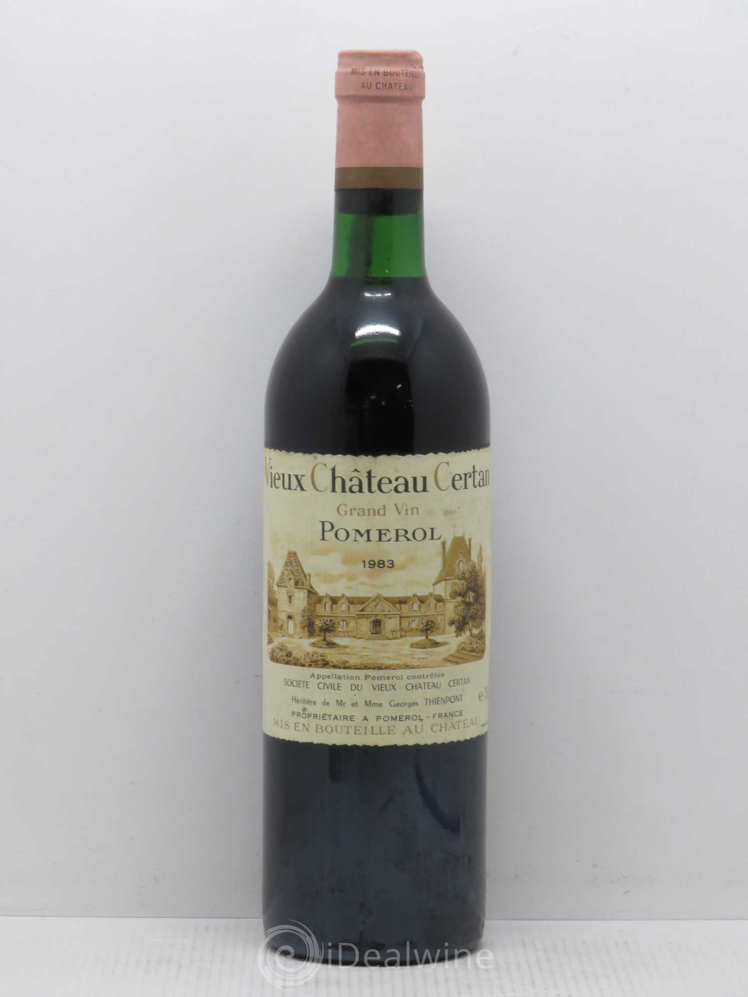 Vieux Château Certan 1983 - Lot de 1 bouteille - 0