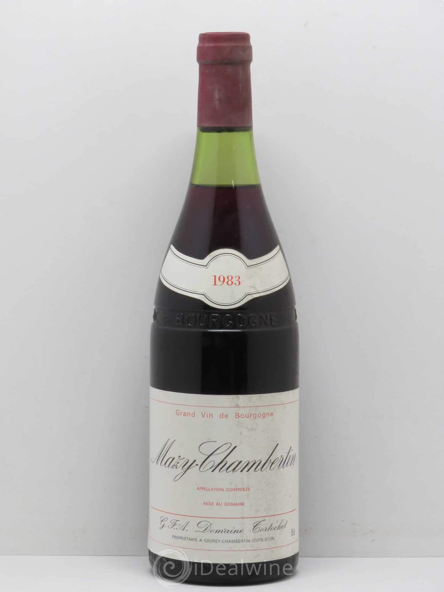 Mazis-Chambertin Grand Cru Tortochot 1983 - Lot de 1 bouteille - 0