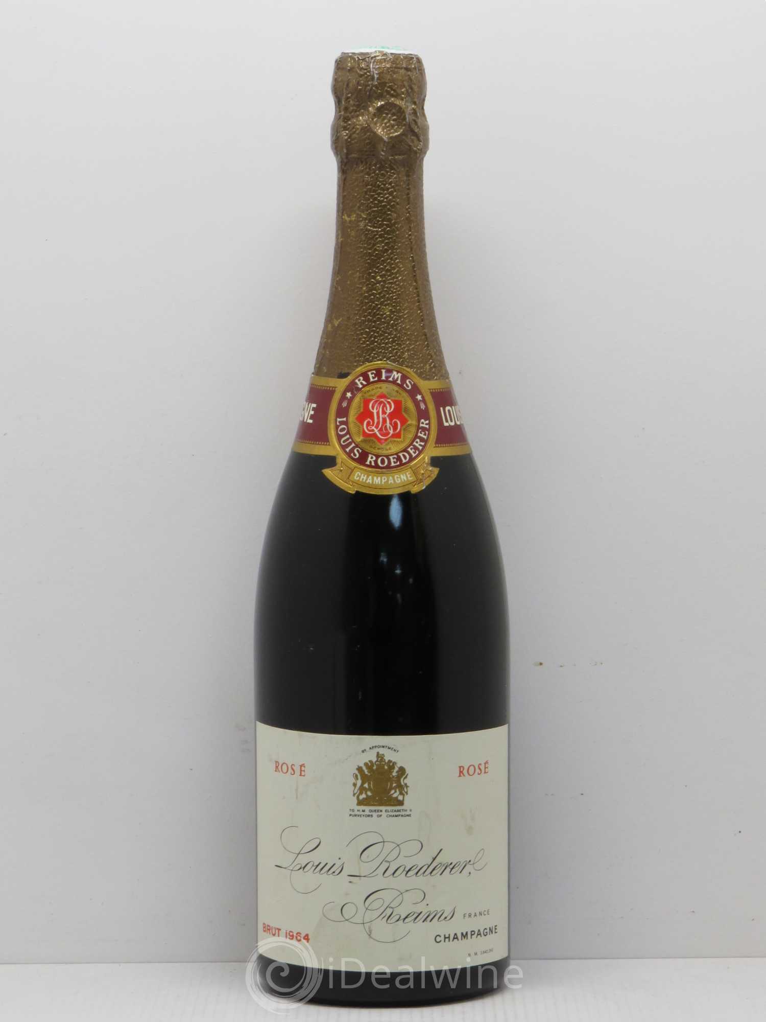 Rosé Brut Louis Roederer 1964 - Lot de 1 bouteille - 0