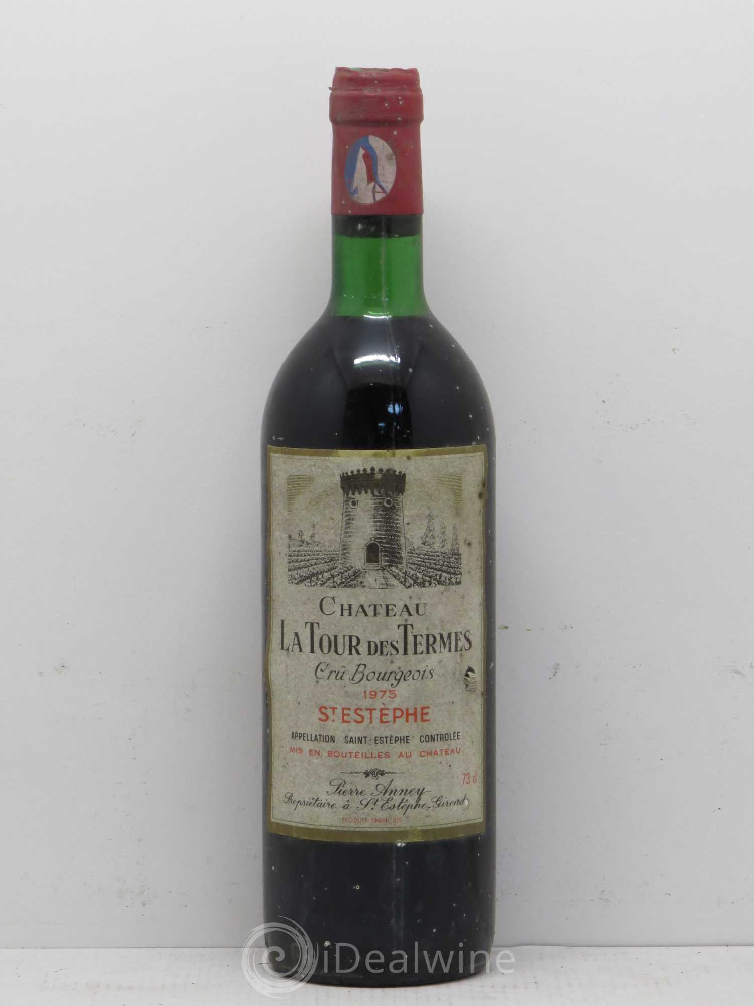 Château Tour des Termes Cru Bourgeois 1975 - Lot de 1 bouteille - 0